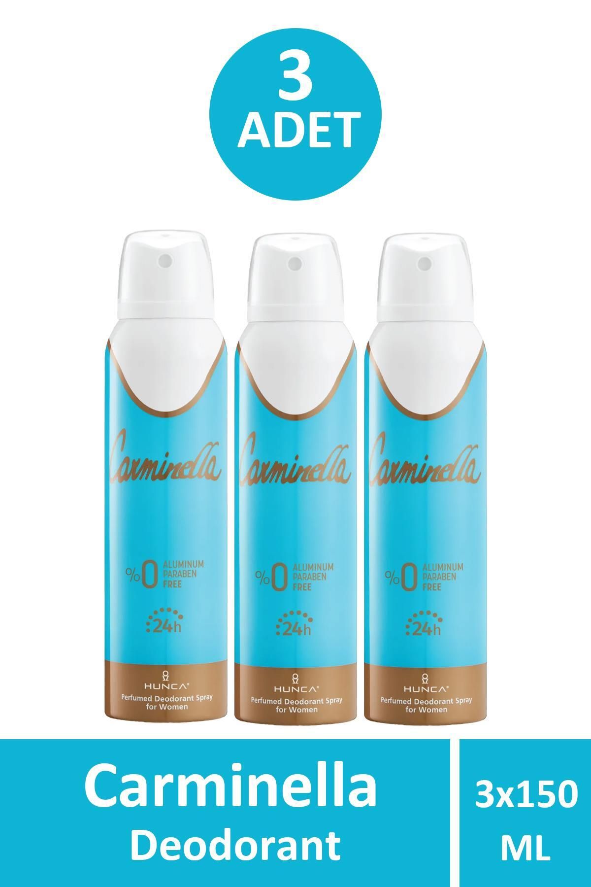 Seddar Collection Carminella Deodorant 150 ml 3 Adet