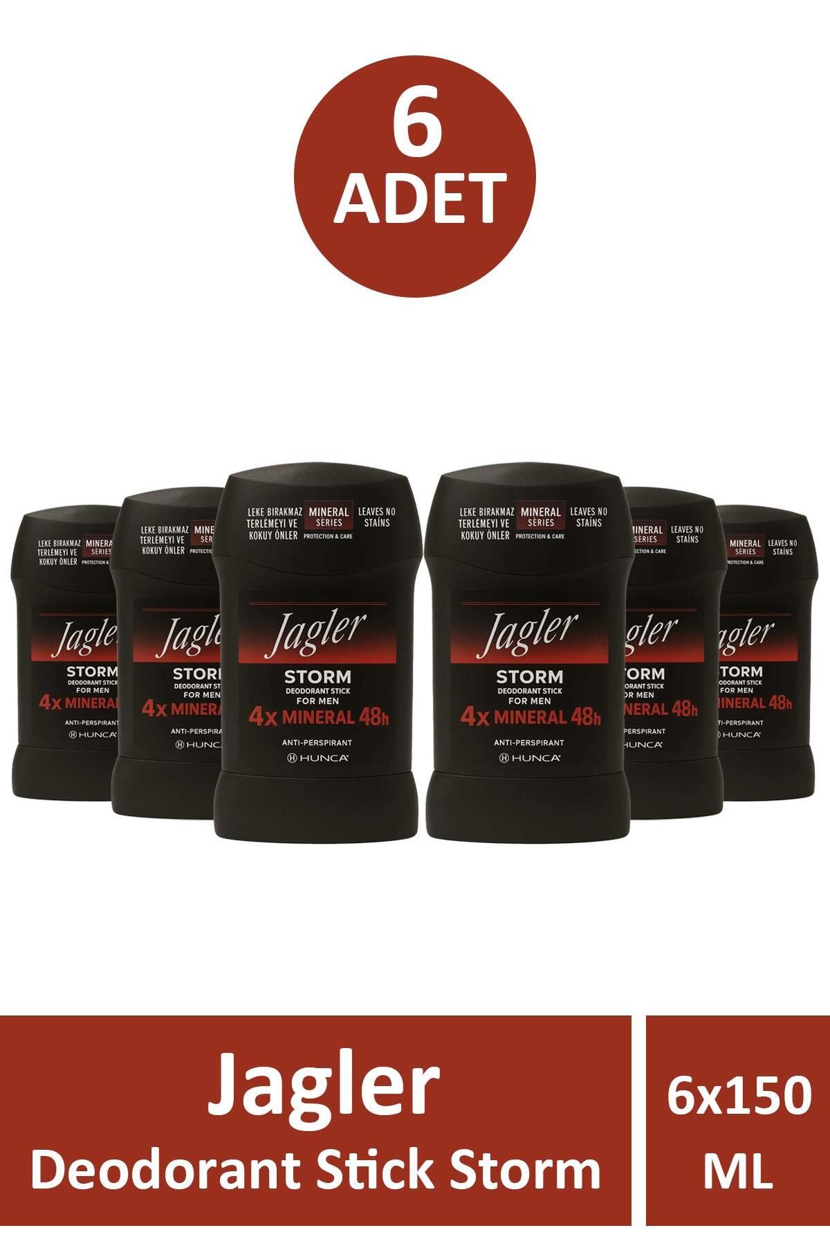Seddar Collection Jagler Storm Deodrant Stick For Men 50 gr 6 Adet