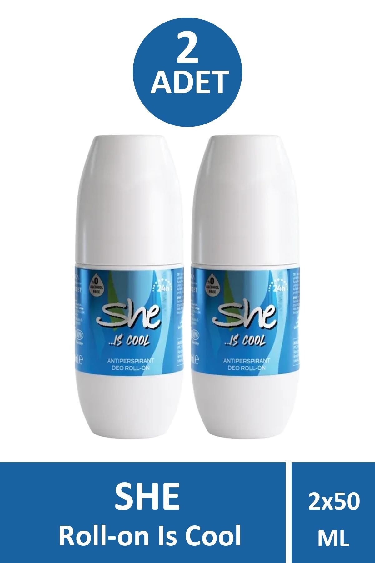 Seddar Collection She Is Cool Kadın Roll-On 50 ml 2 Adet