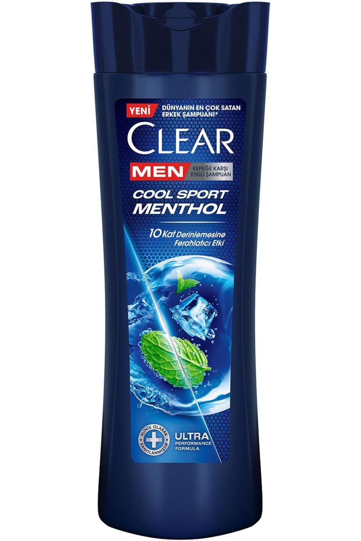 CLEARTEST Clear Men Kepeğe Karşı Etkili Şampuan Cool Sport Menthol 350 ml