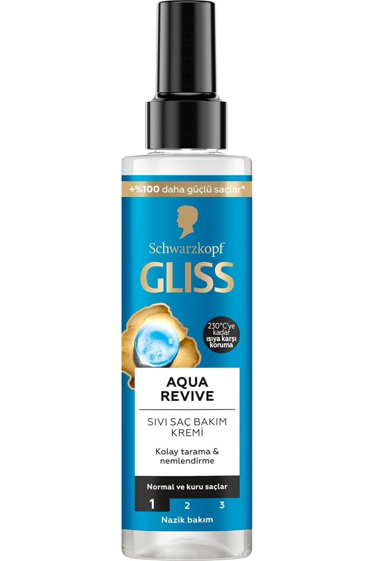 Glissa Gliss Aqua Revive Nemlendirici Sıvı Saç Bakım Kremi 200 ml
