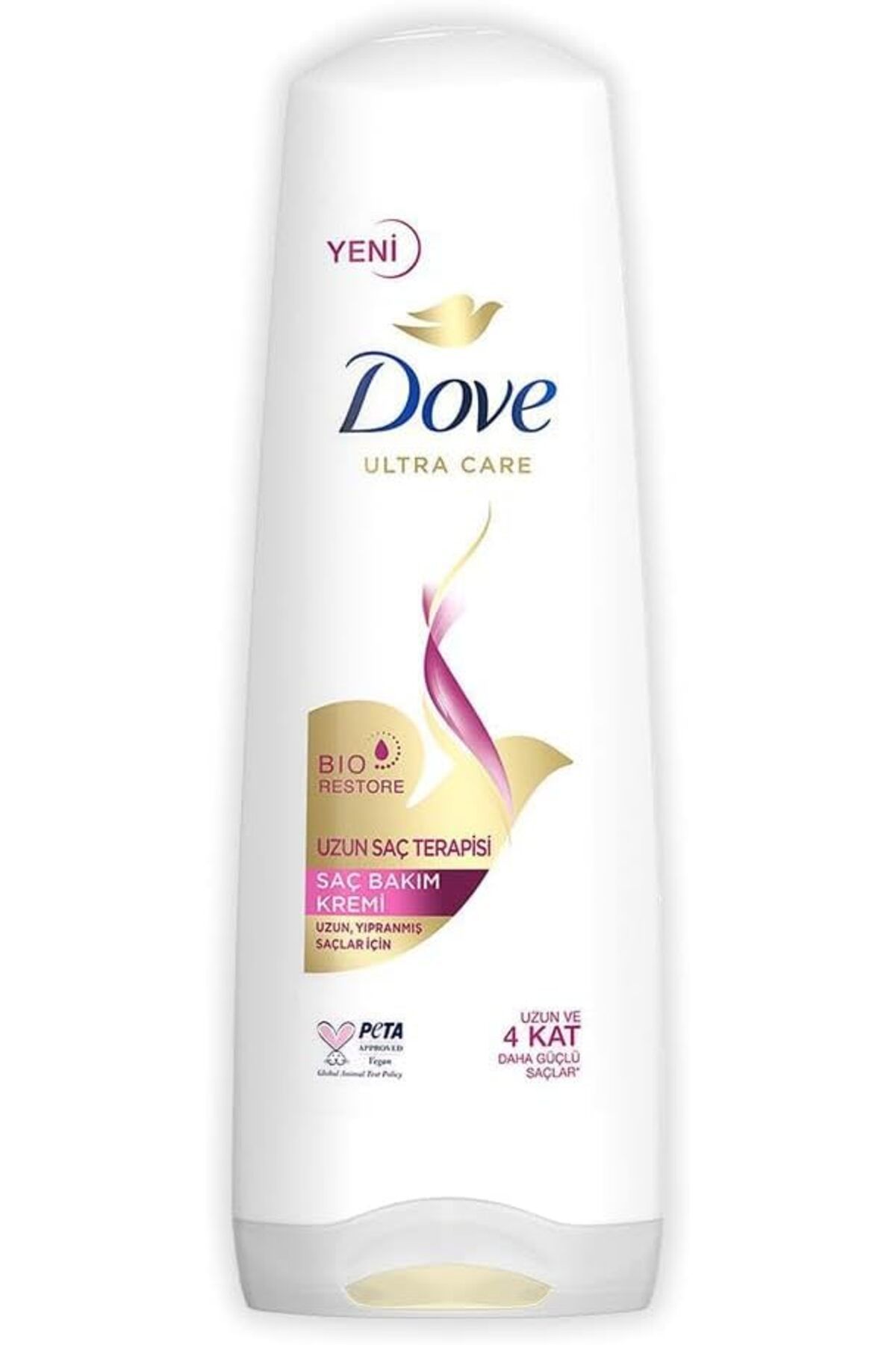 DOVELED Dove Ultra Care Saç Bakım Kremi Uzun Saç Terapisi Uzun Yıpranmış Saçlar İçin 350 ml