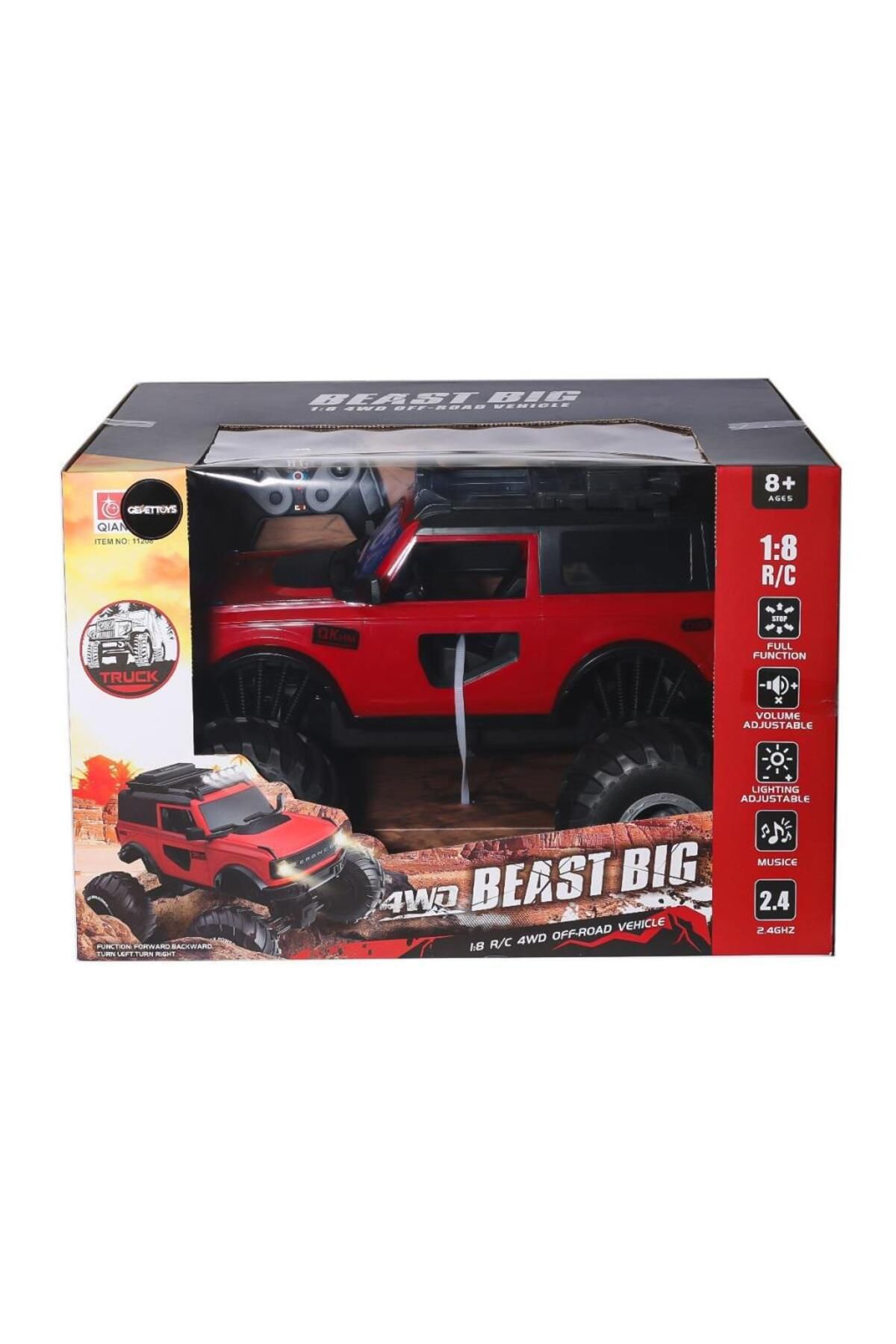 NW NessiWorld Nessiworld 112409 Kumandalı Dev Jeep 1:18 -Gepettoys