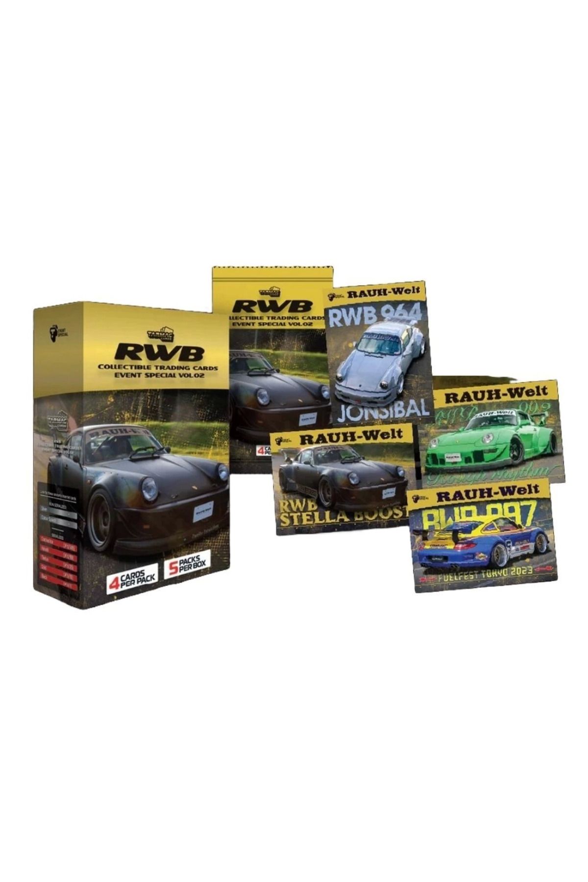 TOYFEST Tarmac Cards Event Special Pack - RWB Vol.02 Box