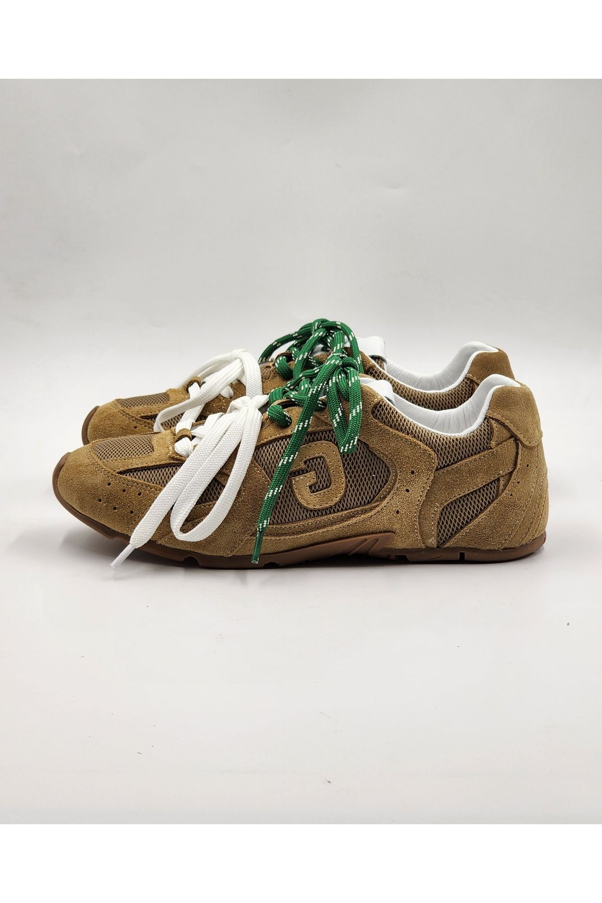 Ega ayakkabı Kadın hakiki süet sneaker