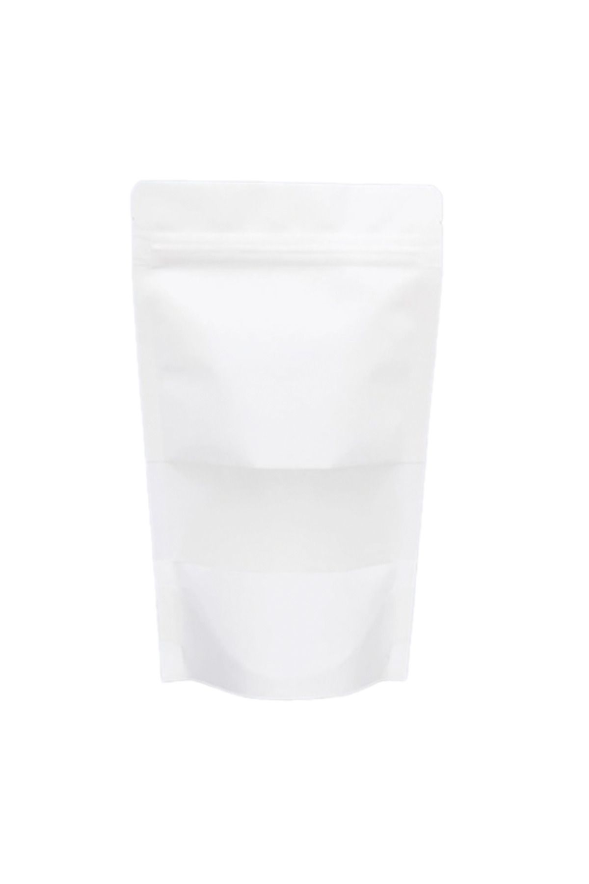 KOLİTÜRK 16*27 CM KUŞE BEYAZ PENCERELİ KRAFT DOYPACK PAKET 100 ADET - KOLİ İÇİ 3000 ADET