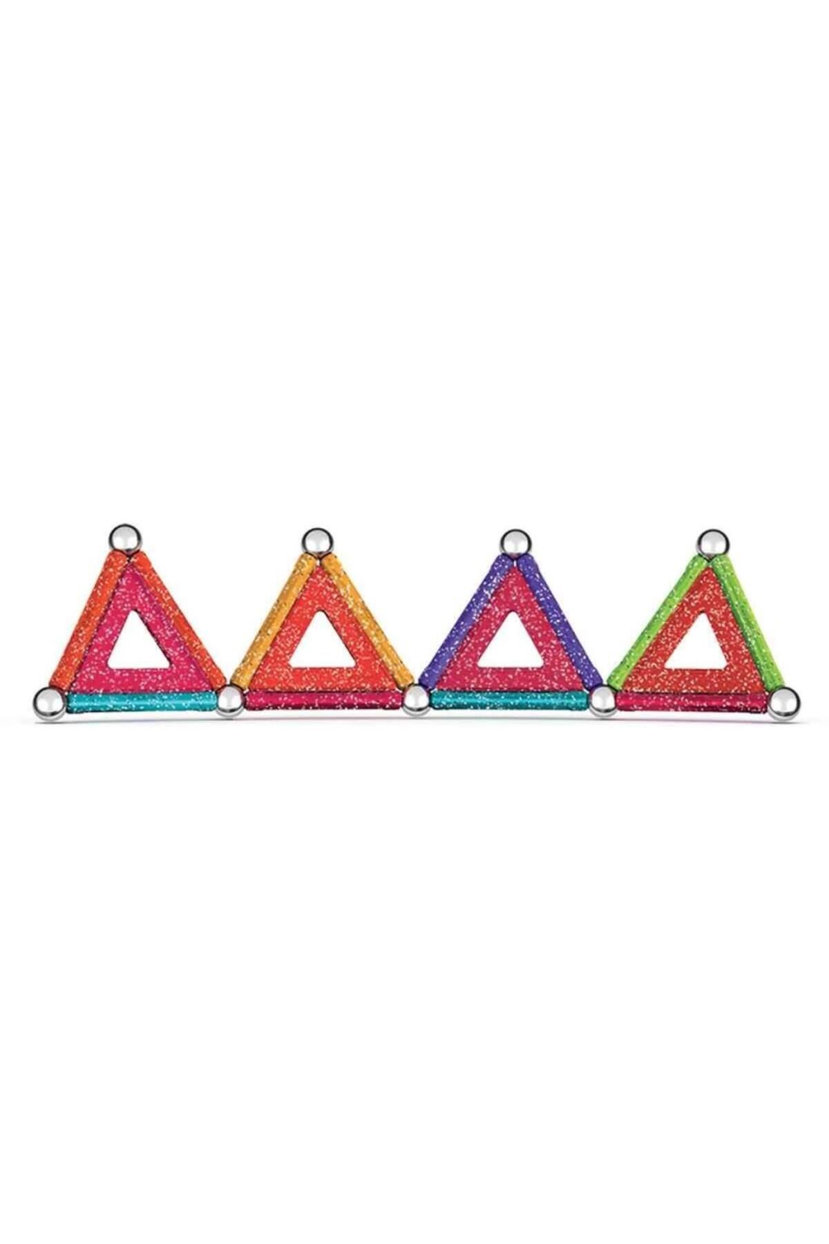 NW NessiWorld Nessiworld 0535 Geomag Glitter Manyetik Zeka Oyunu 35 Parça