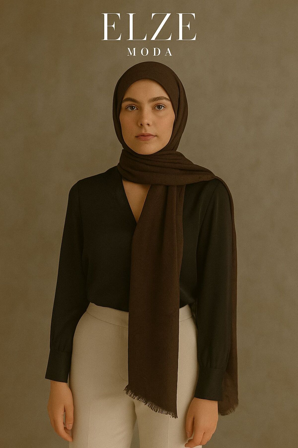ELZE MODA BAMBU KRAŞ A KALİTE PREMİUM ŞAL
