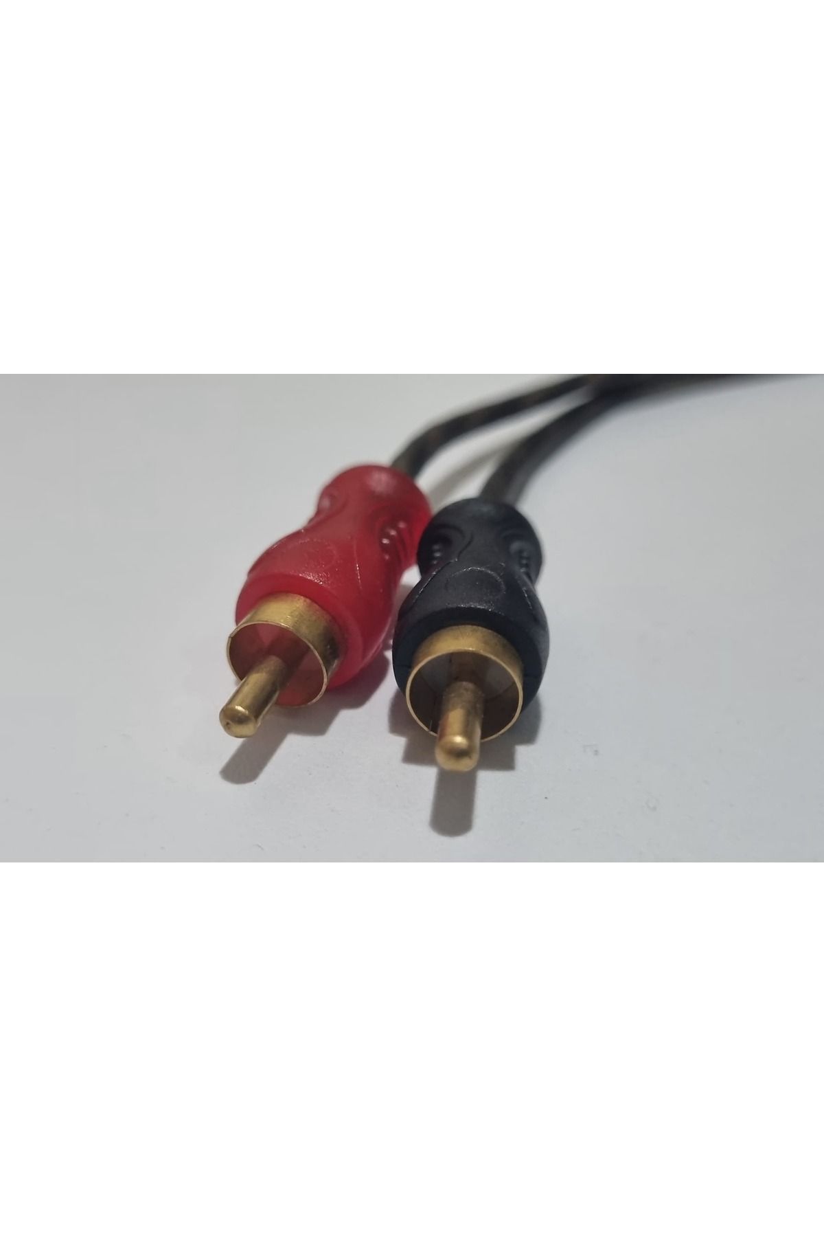 BEN AUDIO RCA Y Kablo 30 CM 2 Erkek 1 Dişi RCA