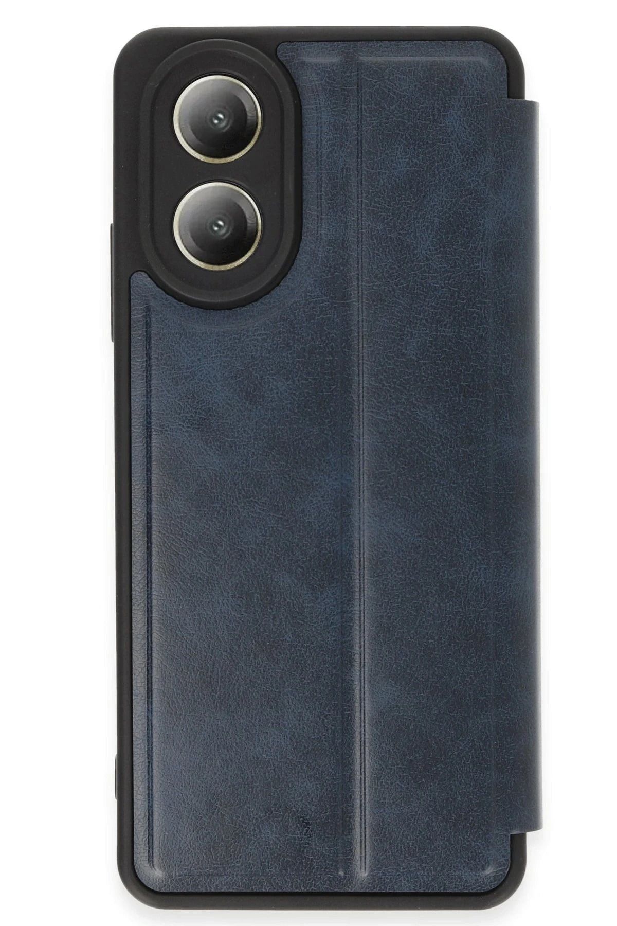 CepteToptan Oppo A38 Kılıf Flip Cover - Lacivert