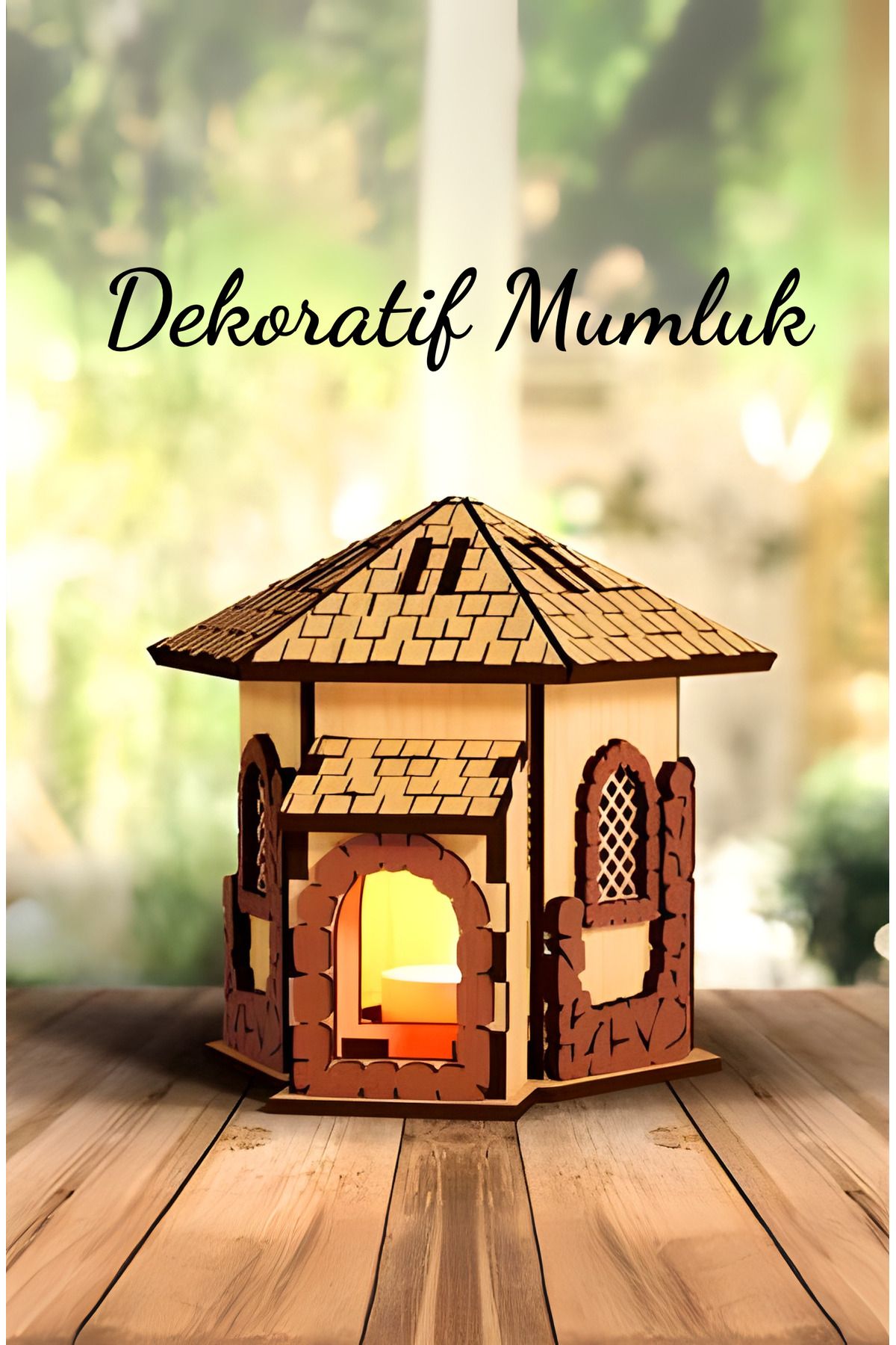 GÜL MZC Dekoratif Mumluk, Tütsü, Hediyelik