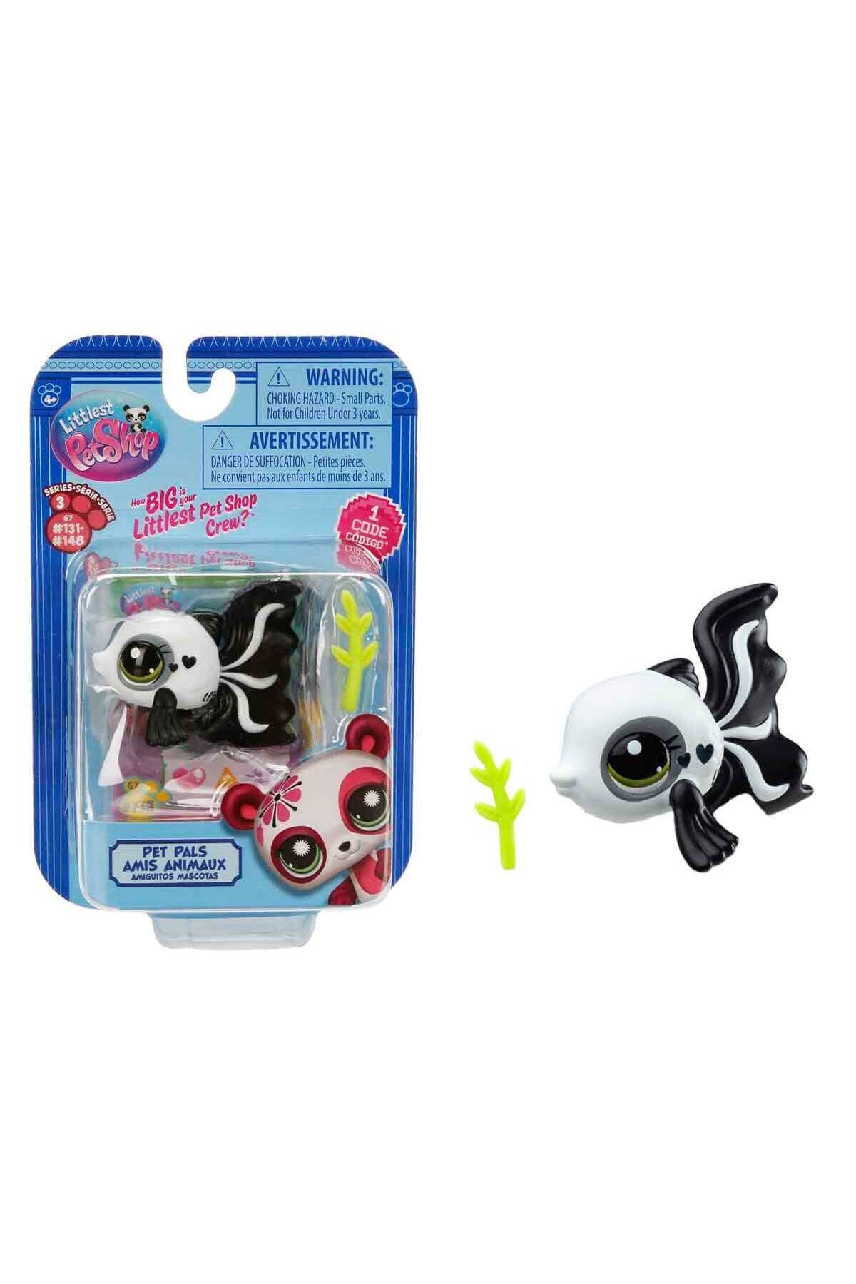 TOYFEST Littlest Pet Shop Minişler Tekli Paket Seri : 3 - NO :138 - Balık