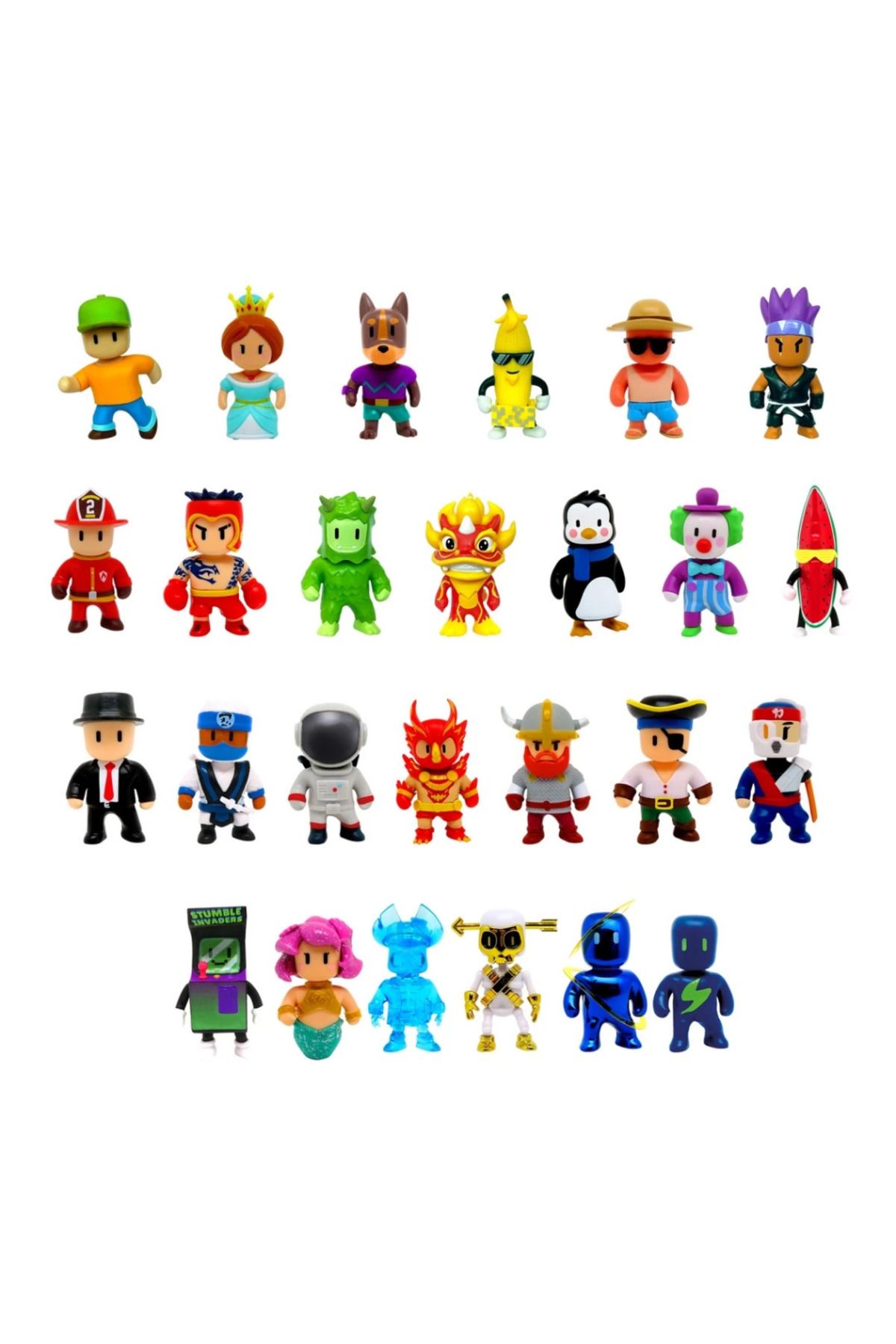 NW NessiWorld Nessiworld Stumble Guys Sürpriz Paket Mini Figür S3