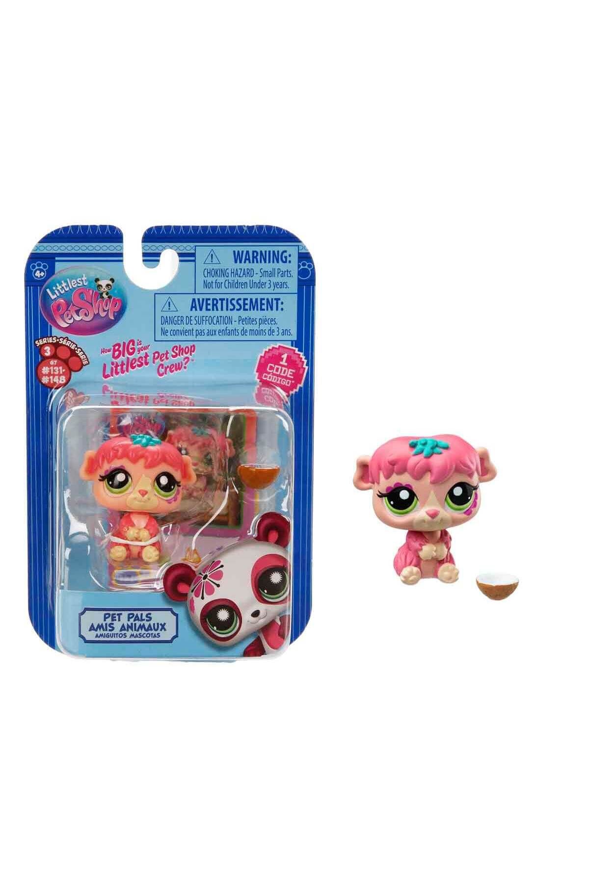 TOYFEST Littlest Pet Shop Minişler Tekli Paket Seri : 3 - NO :136 - Ginepig