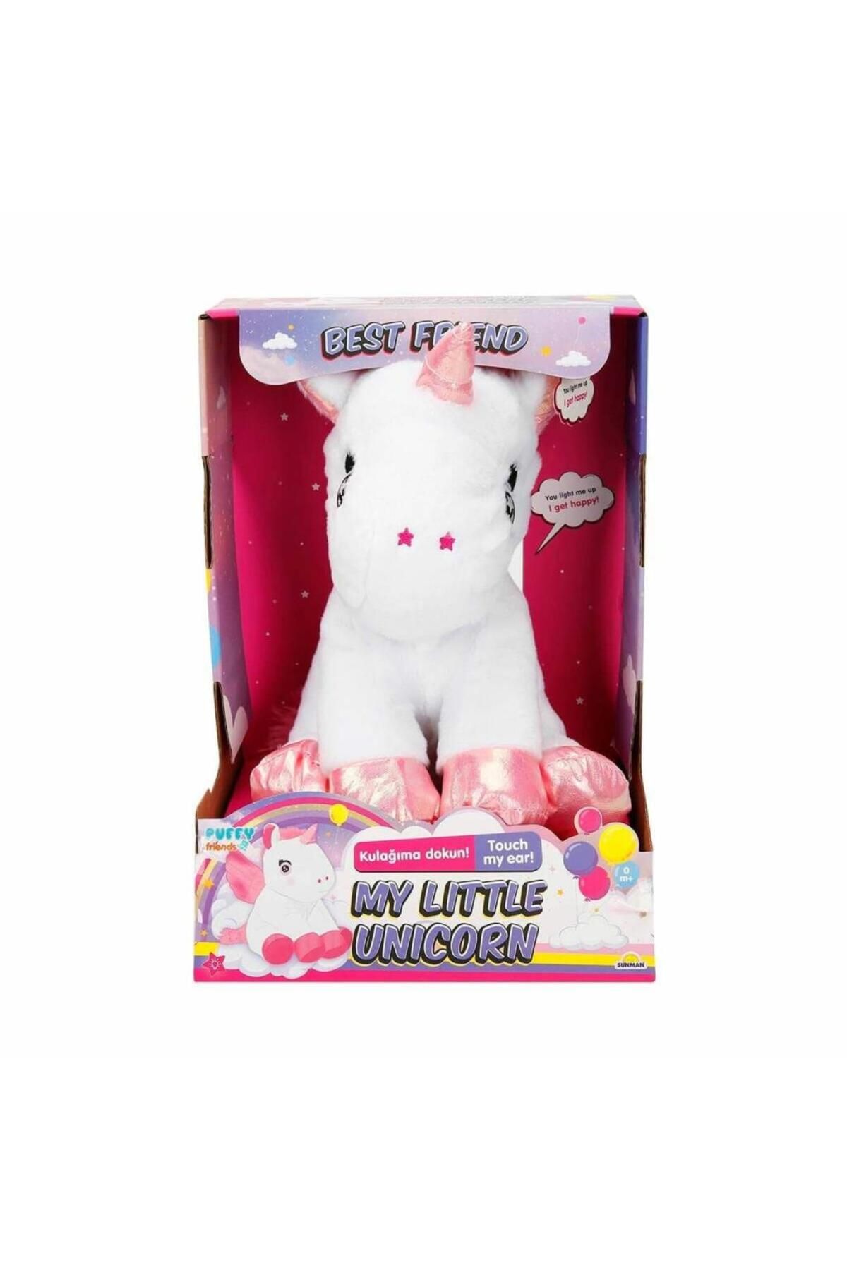 NW NessiWorld Nessiworld 3378 My Little Unicorn Işıklı Peluş -Sunman
