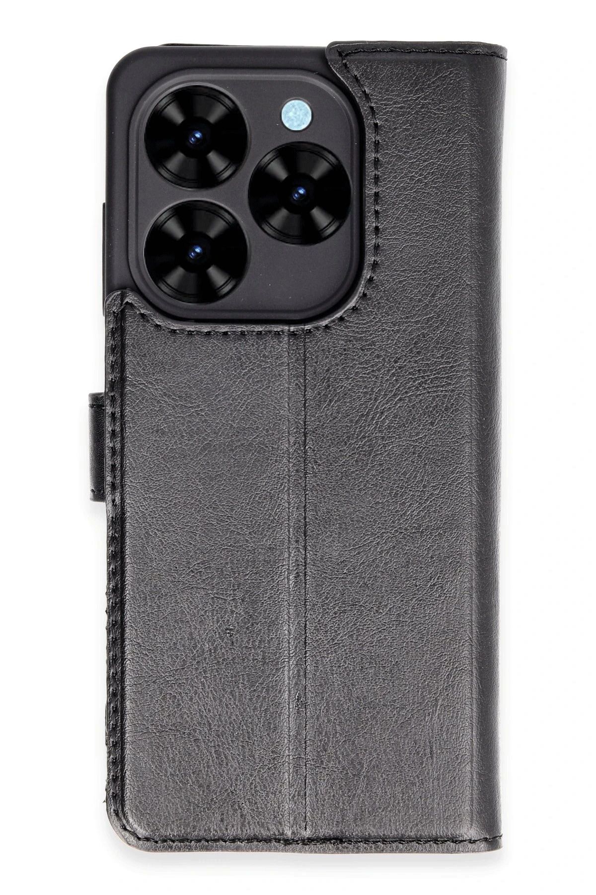 CepteToptan Tecno Spark Go 2024 Kılıf Trend S Plus Kapaklı Kılıf - Siyah