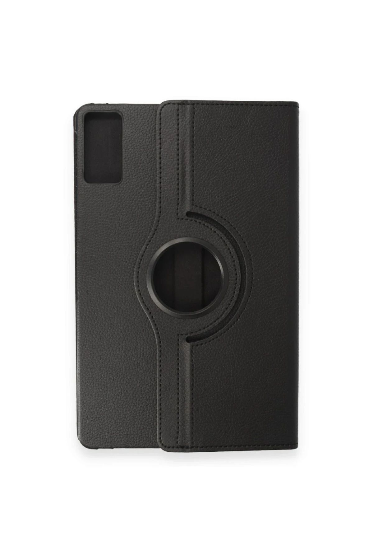 CepteToptan Xiaomi Redmi Pad SE 4G Kılıf 360 Tablet Deri Kılıf - Siyah