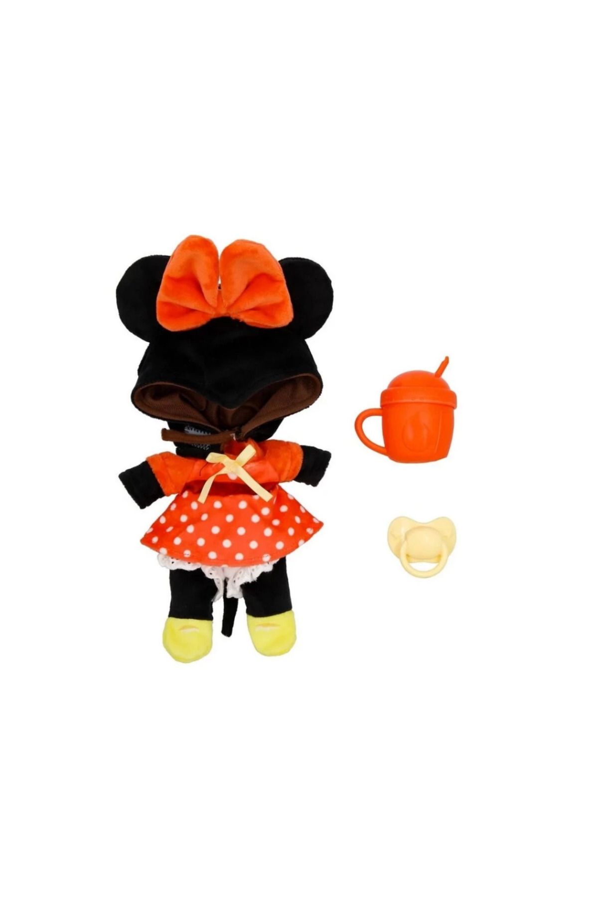 NW NessiWorld Nessiworld Cry Babies Love and Care Minnie Kostümlü Bebek