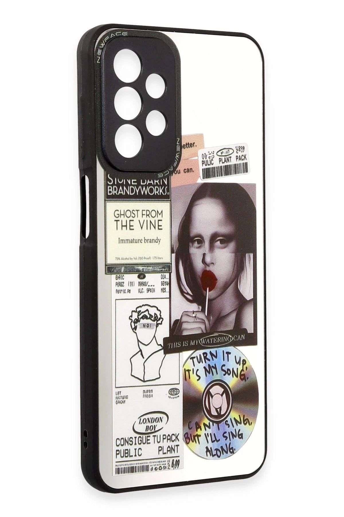 CepteToptan Samsung Galaxy A23 4G Kılıf Mirror Desenli Kapak - Mirror - 2