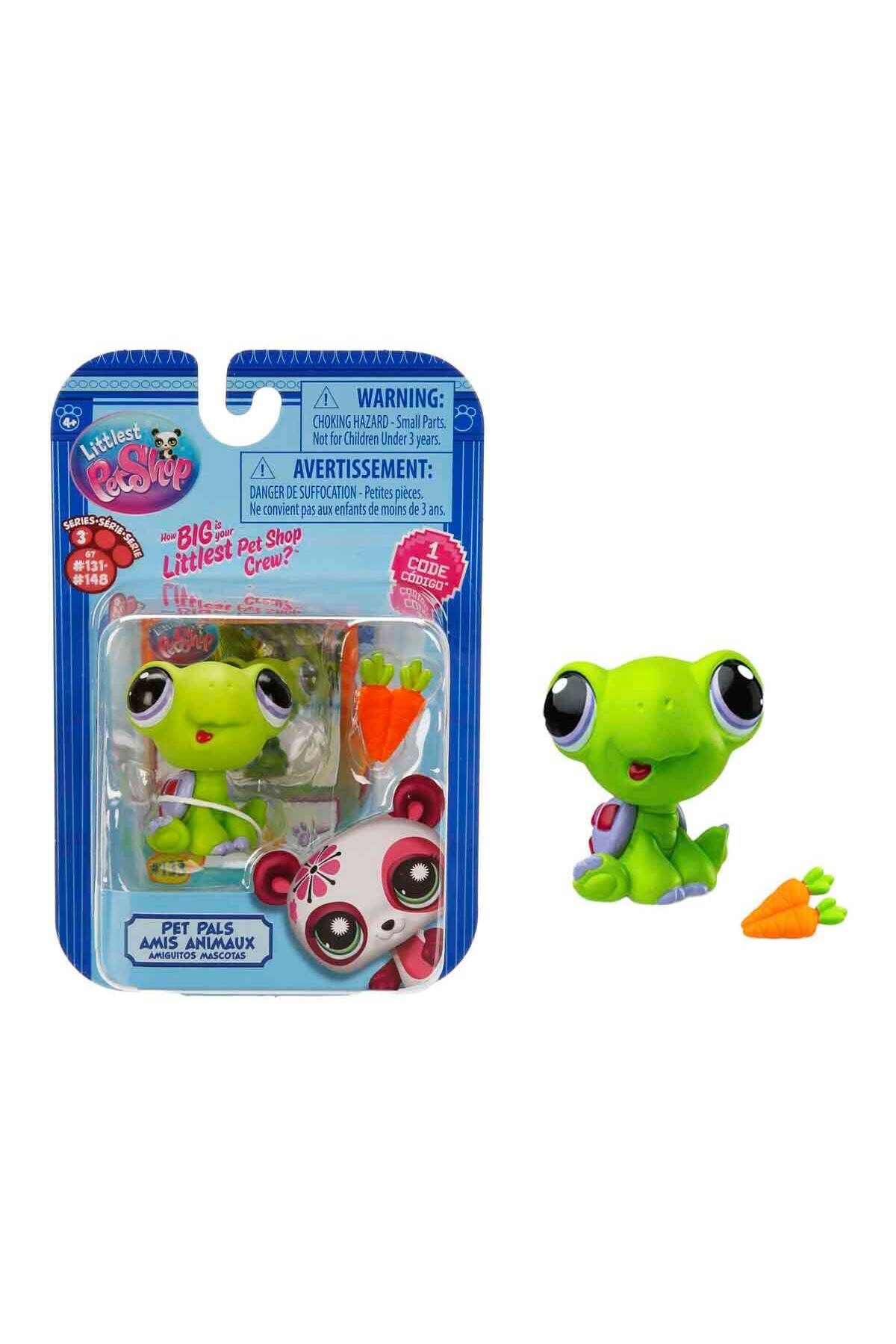 TOYFEST Littlest Pet Shop Minişler Tekli Paket Seri : 3 - NO :133 - Kaplumbağa