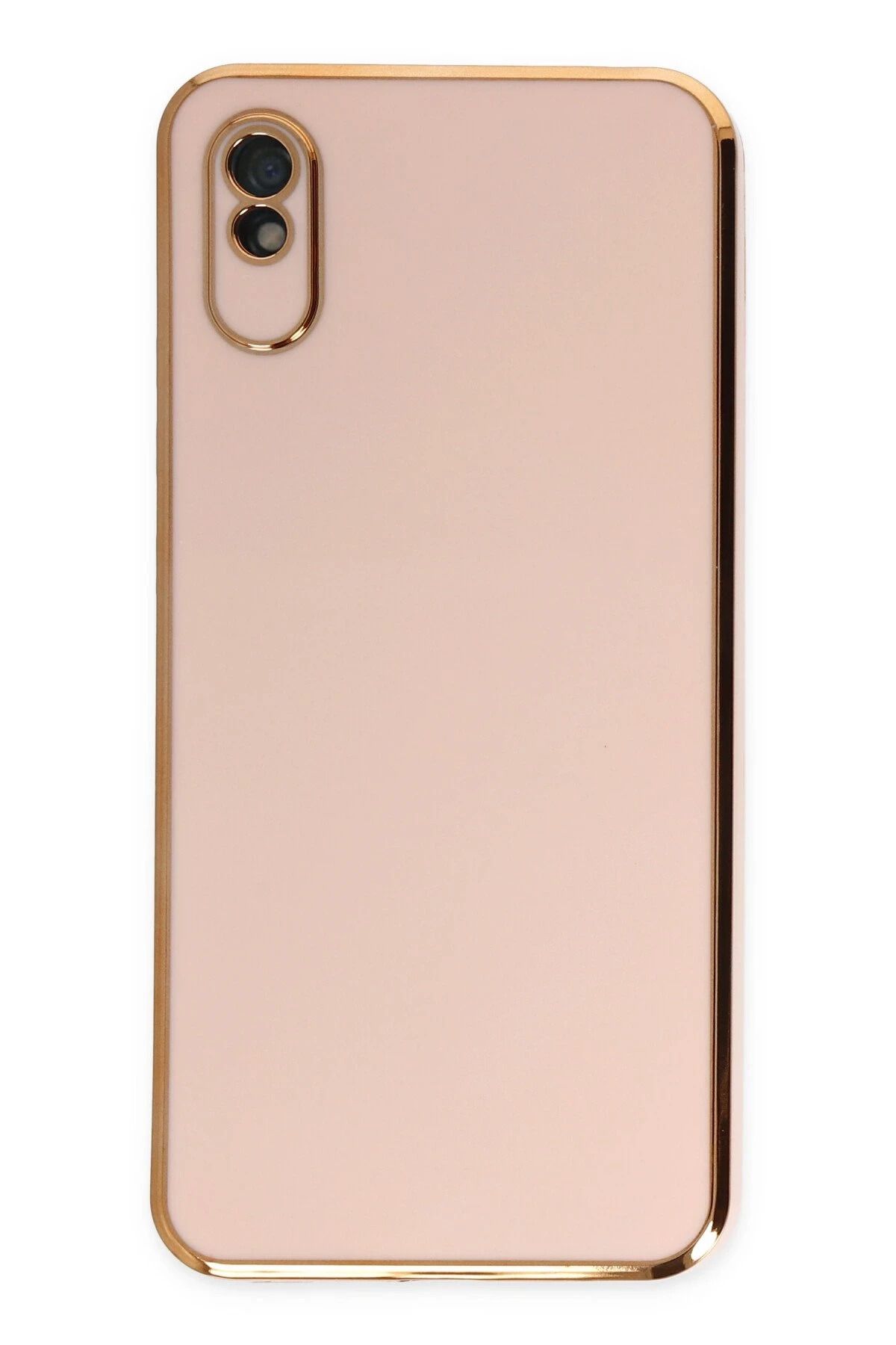 CepteToptan Xiaomi Redmi 9A Kılıf Volet Silikon - Pembe