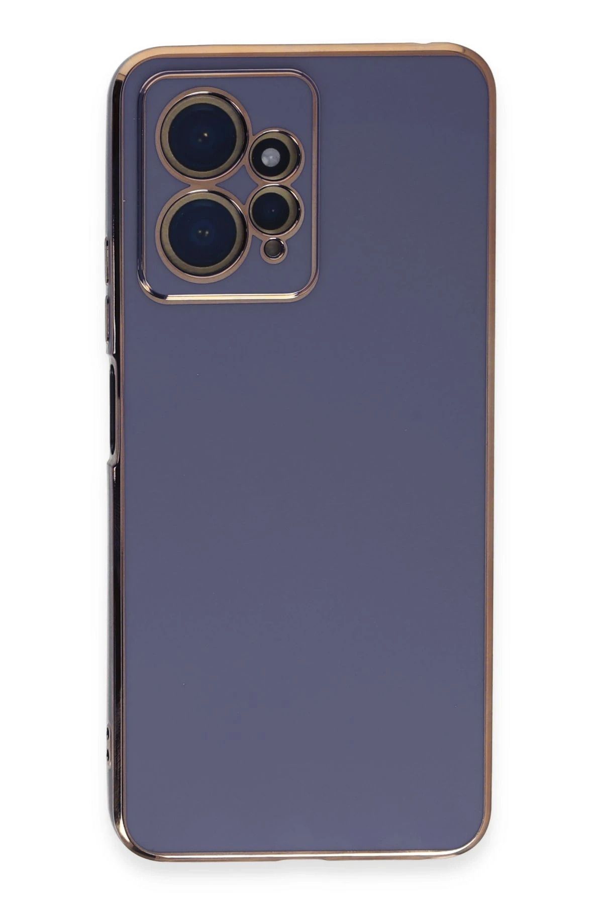 CepteToptan Xiaomi Redmi Note 12 4G Kılıf Volet Silikon - Mavi