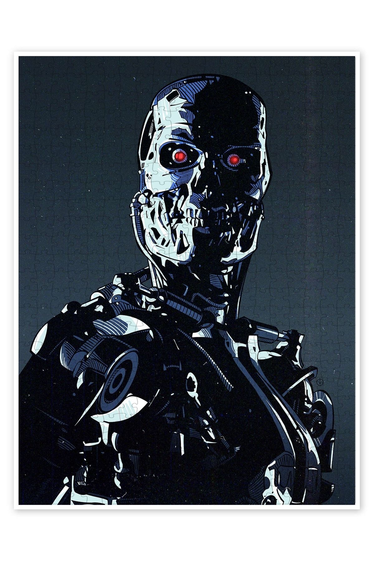 Jeronkarji Terminator II 500 Parça Puzzle Yapboz Klasik Film Temalı