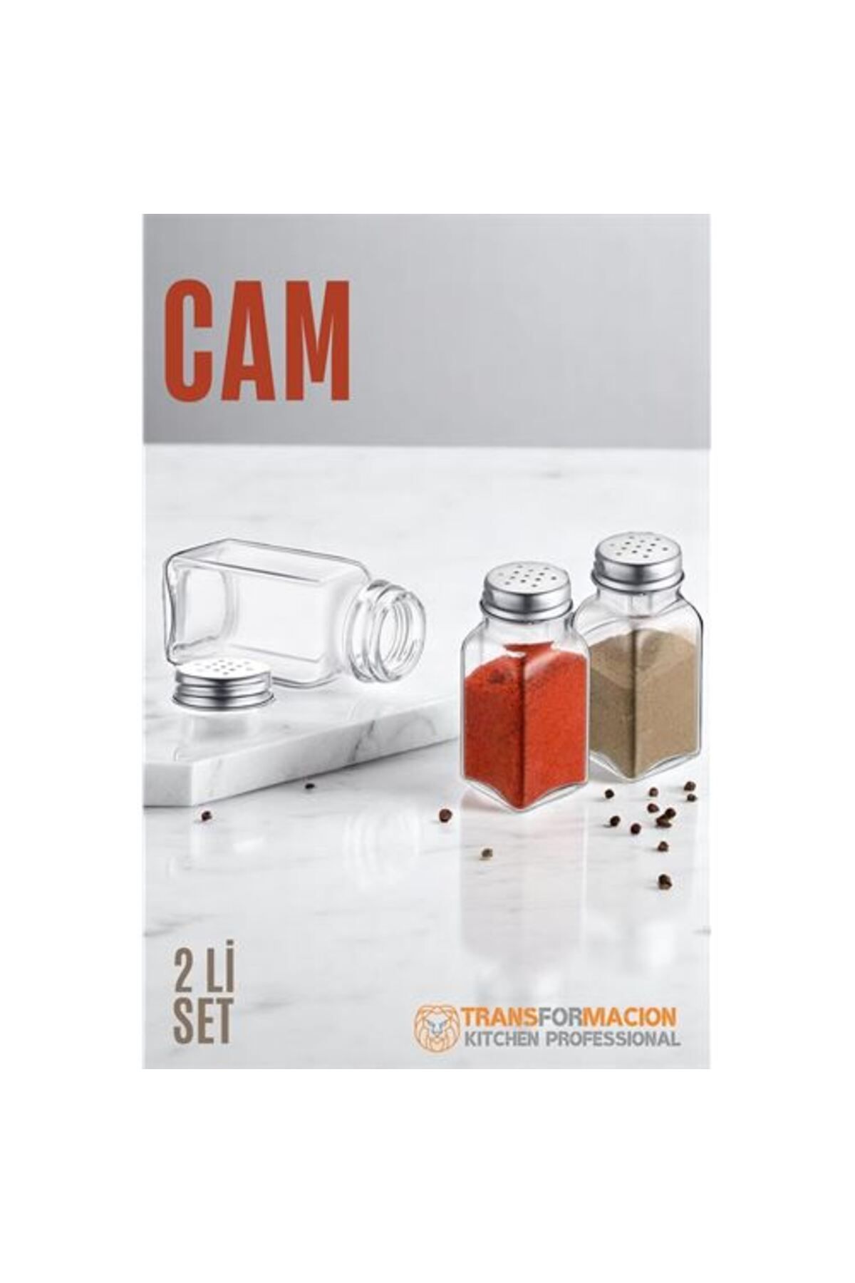 ModaCar Engstore Cam Tuzluk Biberlik Karabiberlik 2 li SET