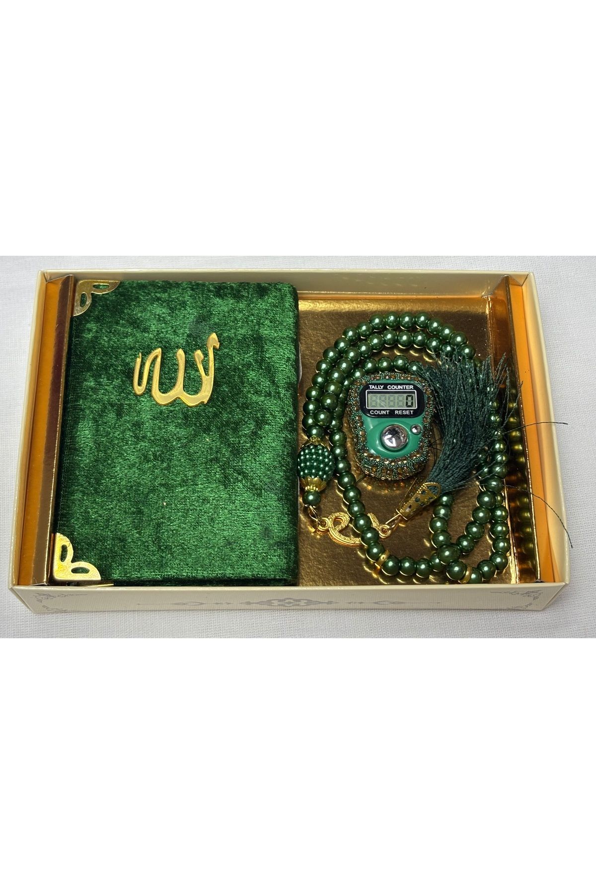 Muensu Zikirmatik, Kuran, Tespih Seti, Hac, Umre İçin Hediyelik Zikirmatik Seti, Tesbih Seti One Size 883