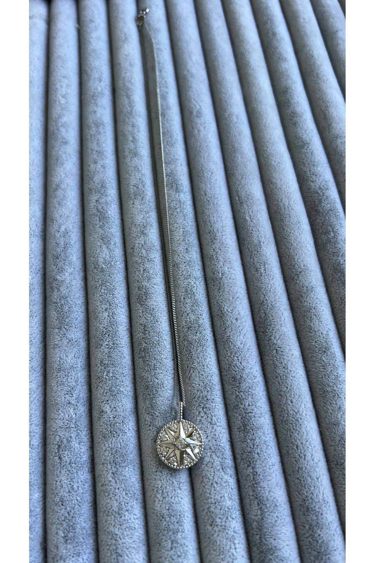 cansuaccessoire TAŞLI YILDIZ KOLYE