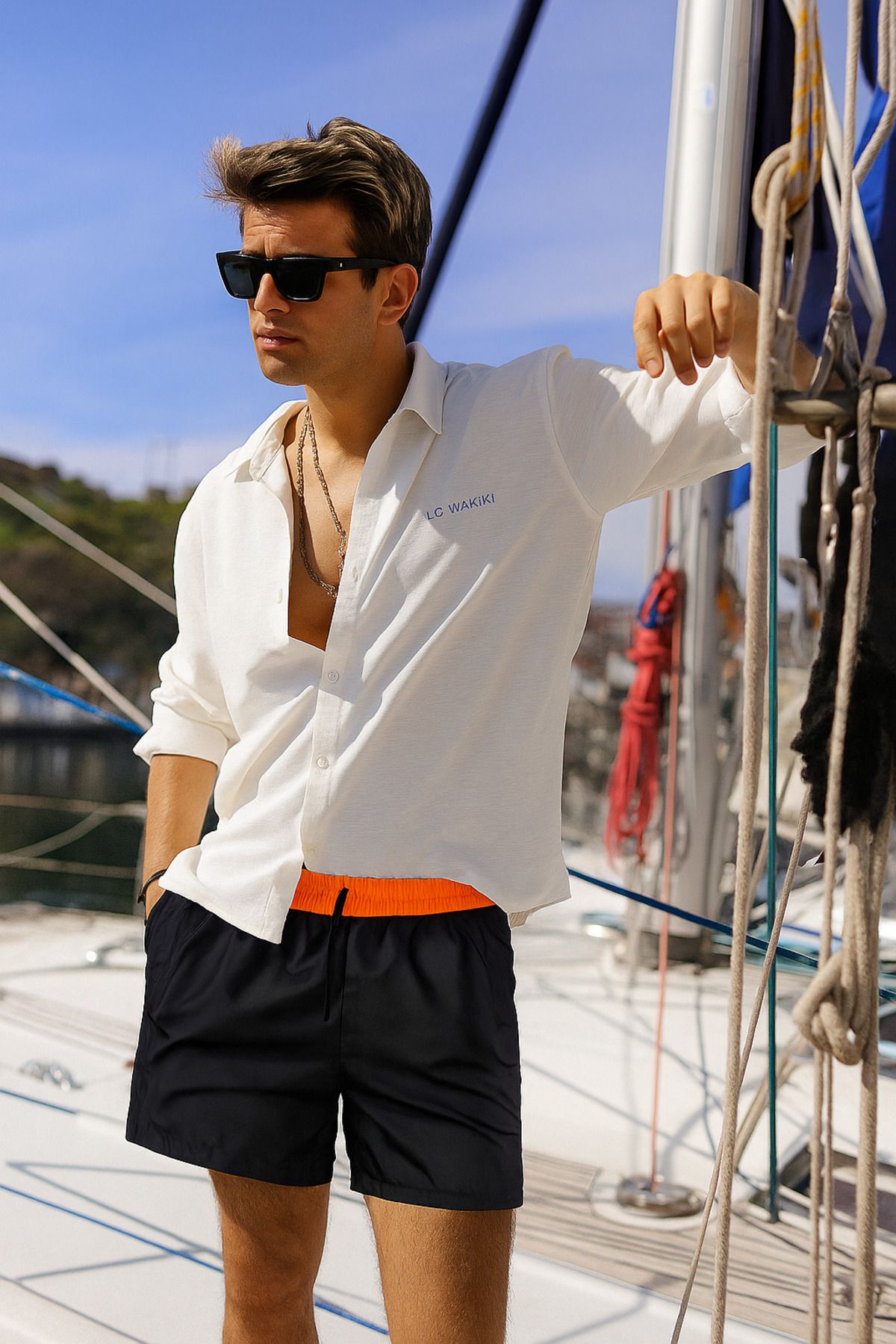 LC Waikiki hızlı kuruyan beachwear erkek deniz şort