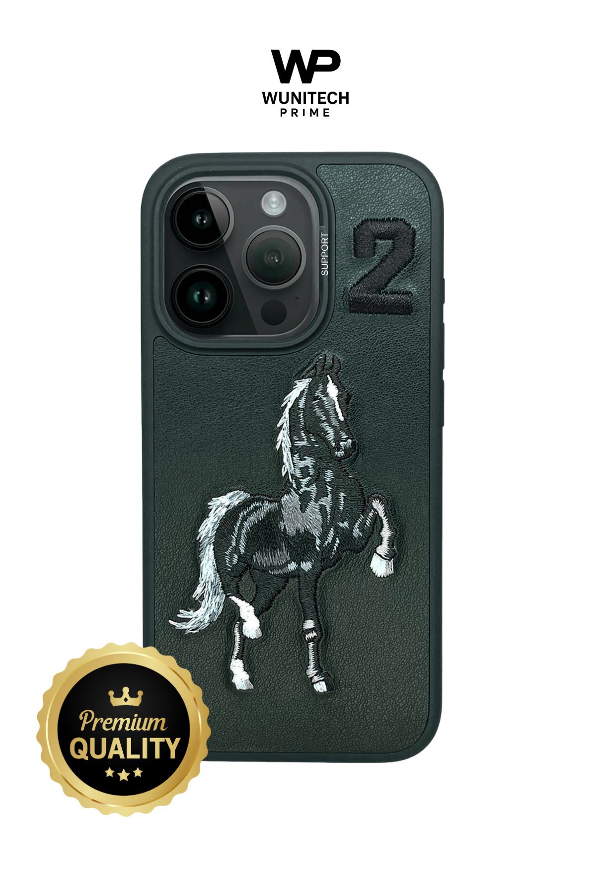WUNİT Iphone 16 PRO Uyumlu Premium İşlemeli Özel Tasarım Kılıf