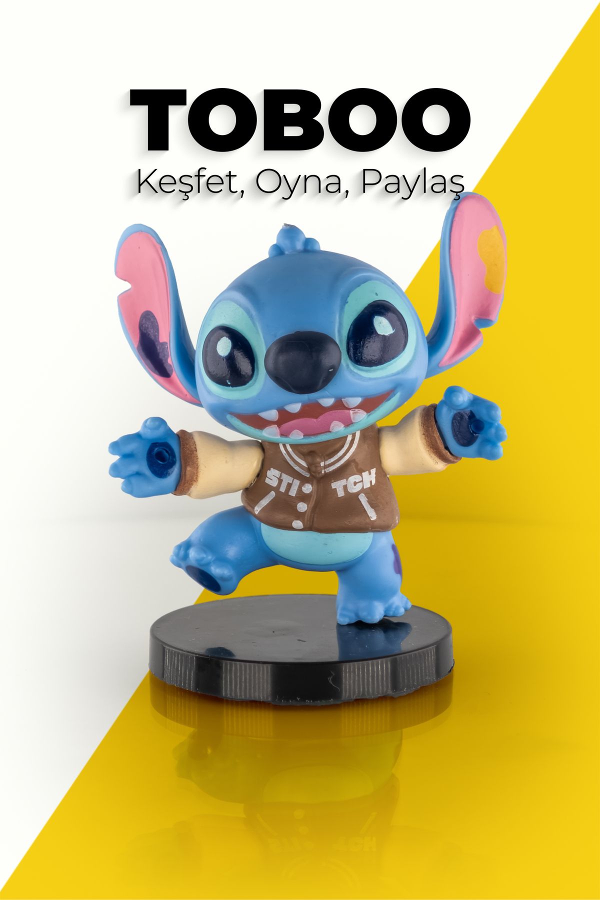shop Stitch Parti Aksiyon – Gitar Ritmi, Kasklı Macera, DJ Beats, Basket Şov, Rock’n’Roll, Balon Coşkusu