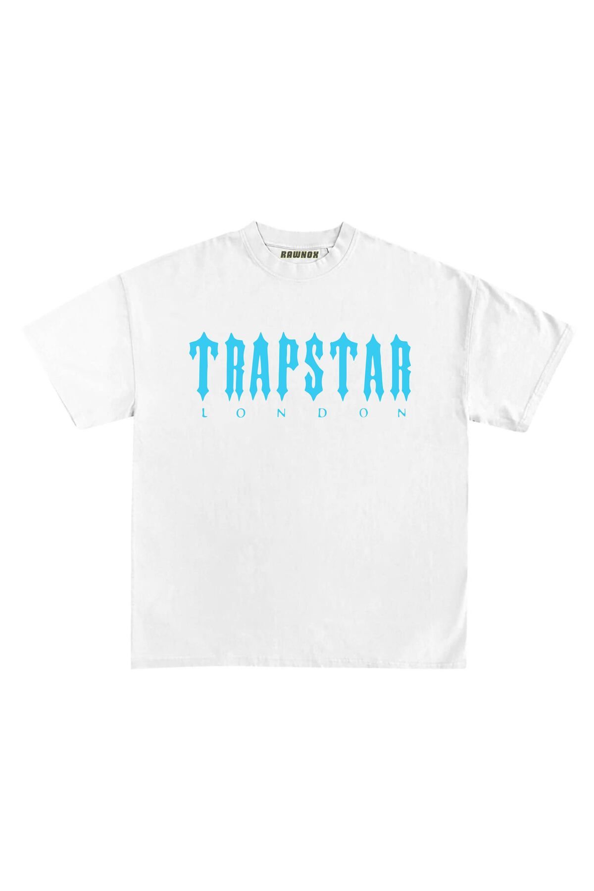 RawNox Unisex Bol Kalıp Trpstar V7 Baskılı Tshirt