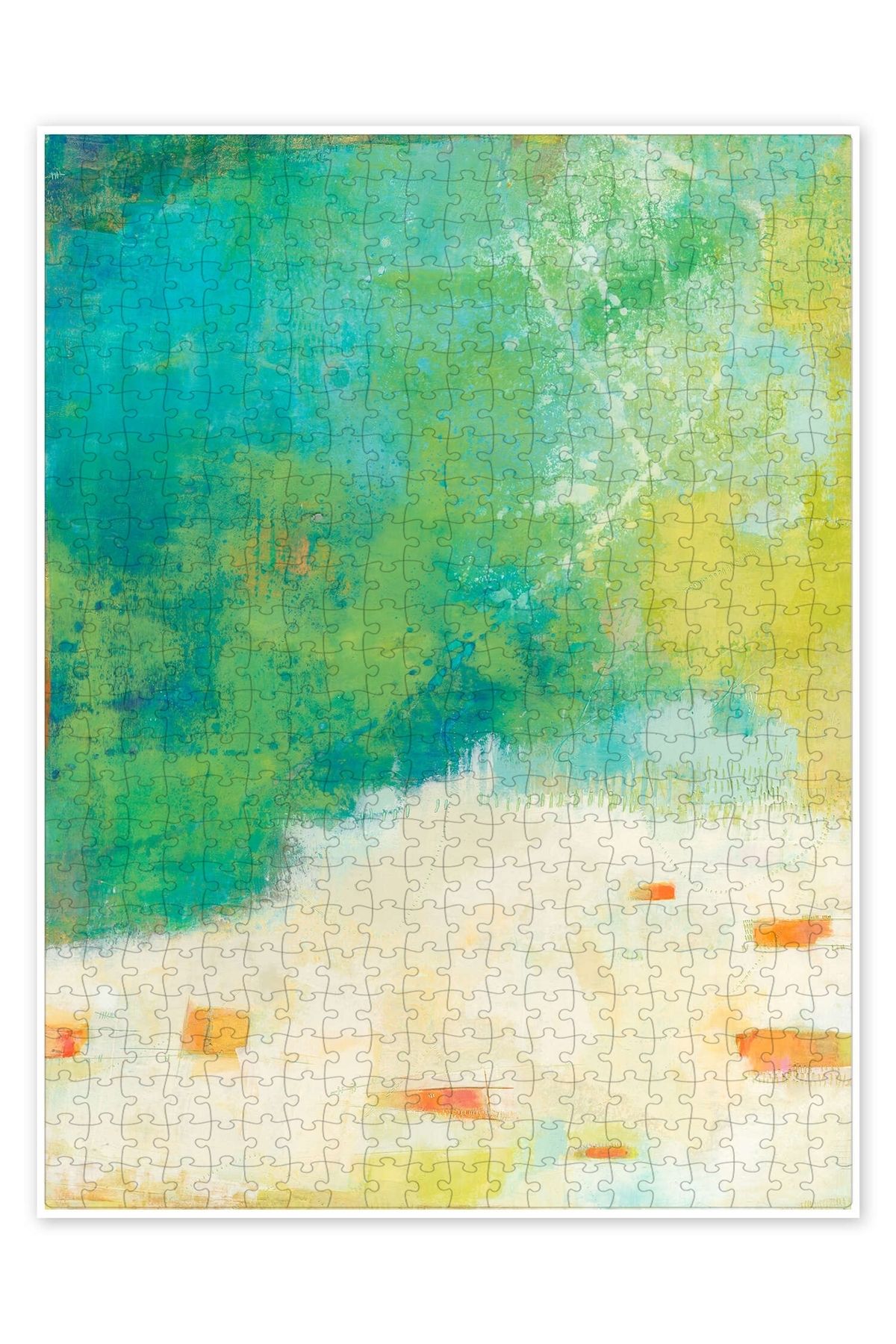 Jeronkarji Morgan 500 Parça Puzzle Yapboz Bohem Soyut Sanat Temalı