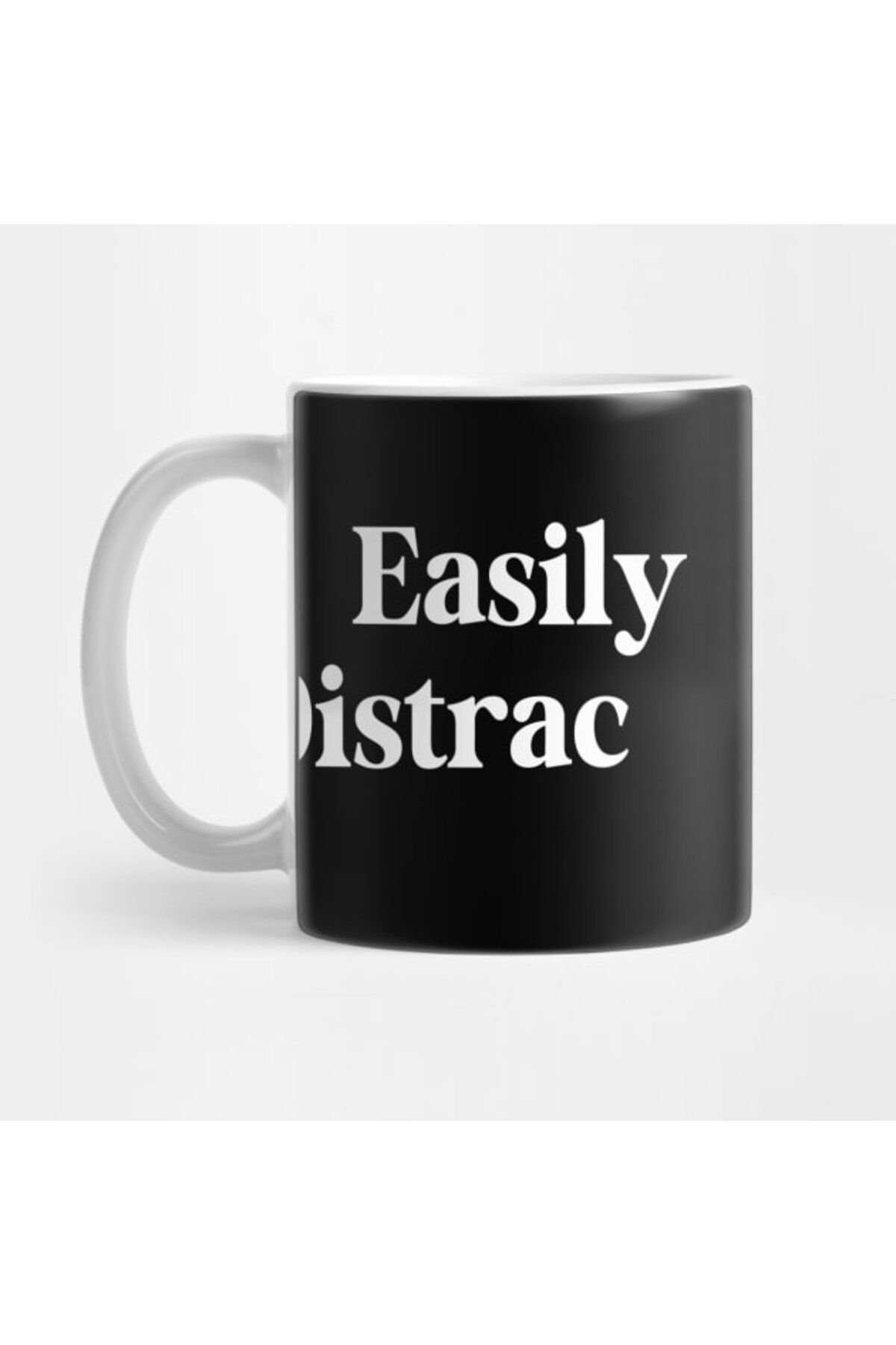 Pixxa Easily Distracted - Dikkatim Kolay Dağılıyor Kupa Bardak