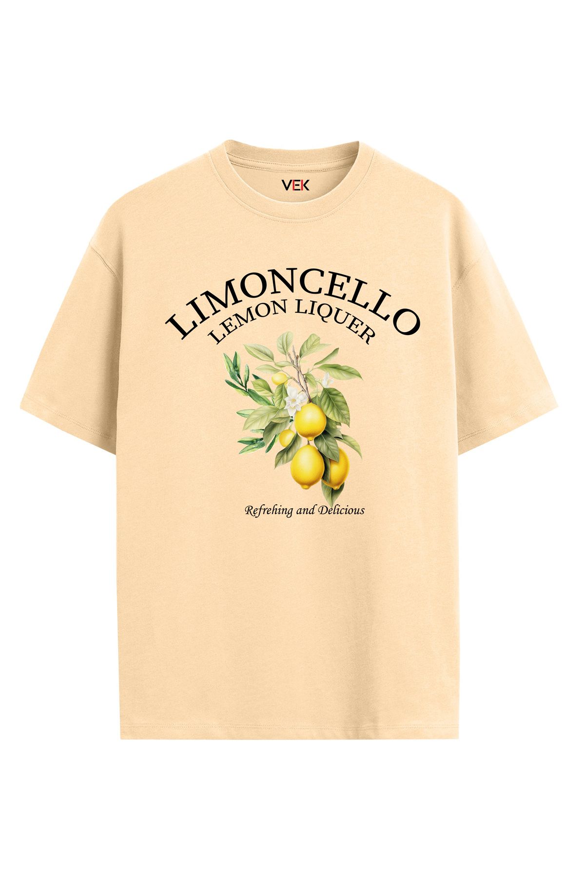 VEK Oversize T-Shirt LIMONCELLO Unisex