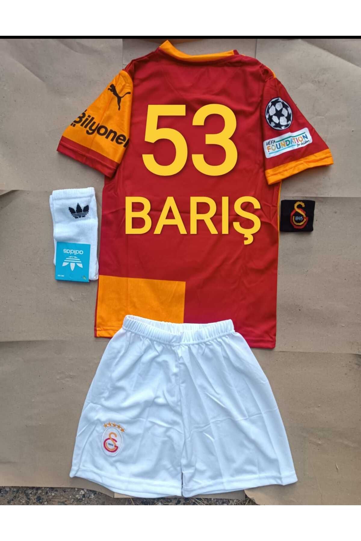 Marka Extra GALAtAsArA'y- 5 YILDIZLI 2024.2025 ÇOCUK Futbol Forması B'ARIŞ 53 PARÇALI 4.LÜ SET