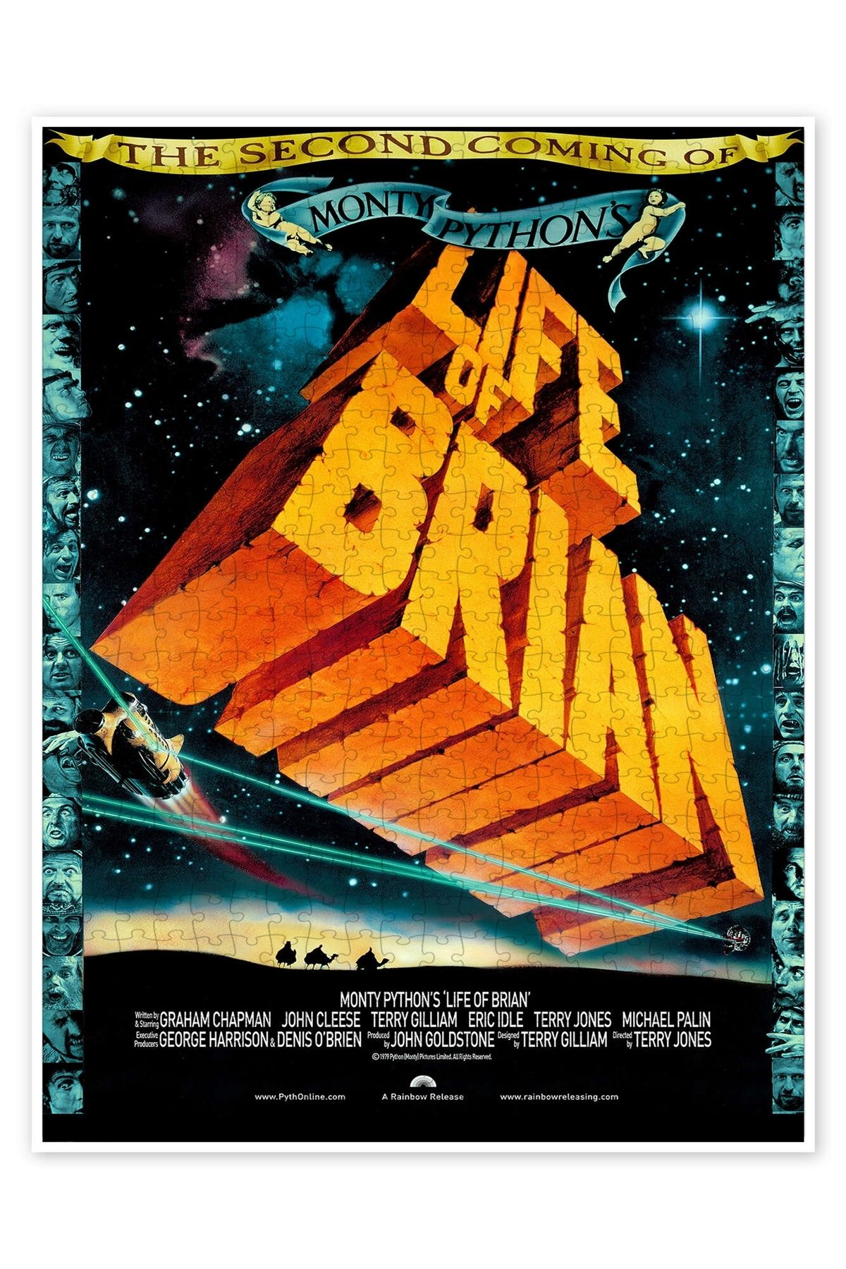 Jeronkarji Monty Python'ın Brian'ın Hayatı 500 Parça Puzzle Yapboz Klasik Film Temalı