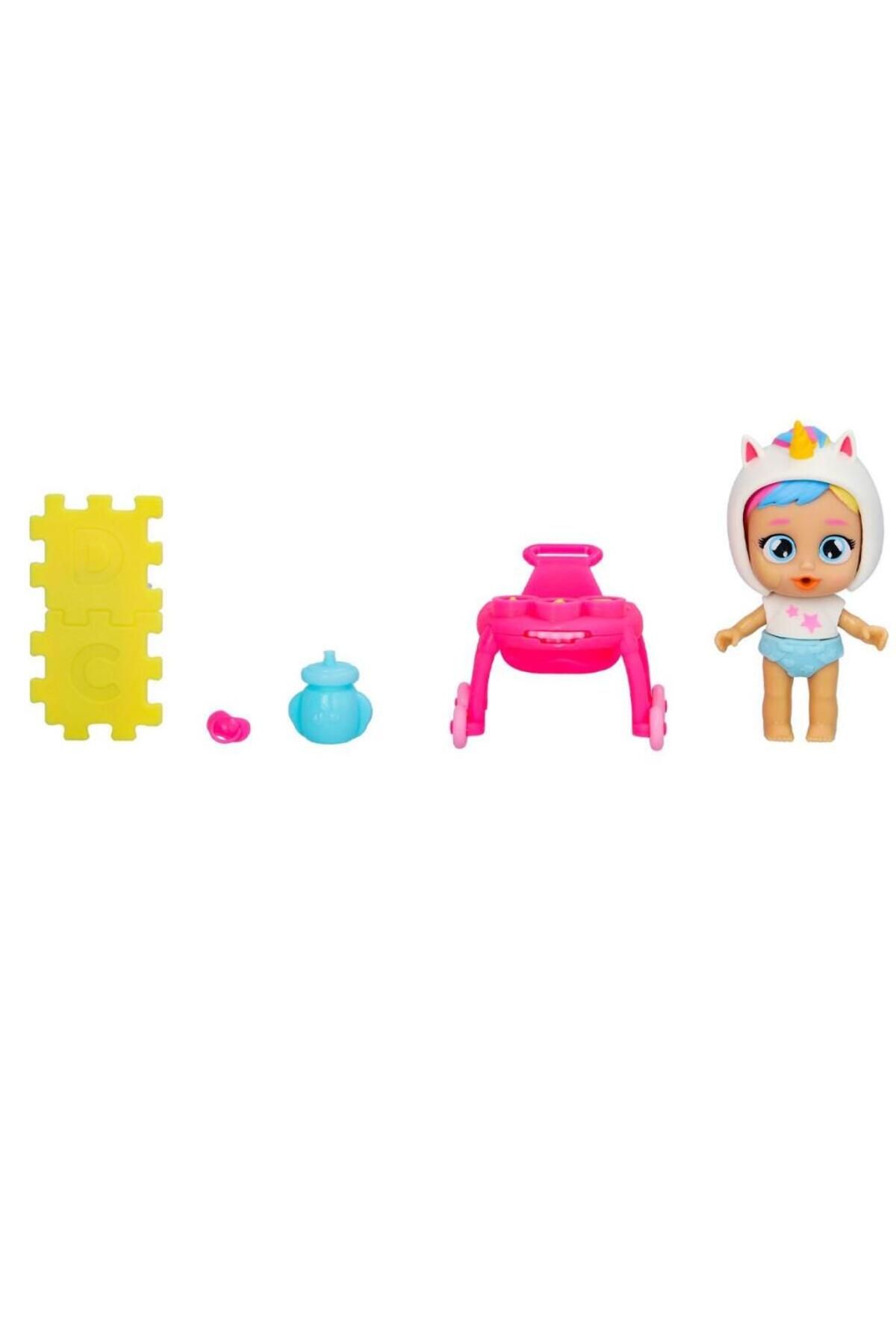 NW NessiWorld Nessiworld CYP05000 Cry Babies Play Time Mini Dreamy Bebek ve Yürüteci
