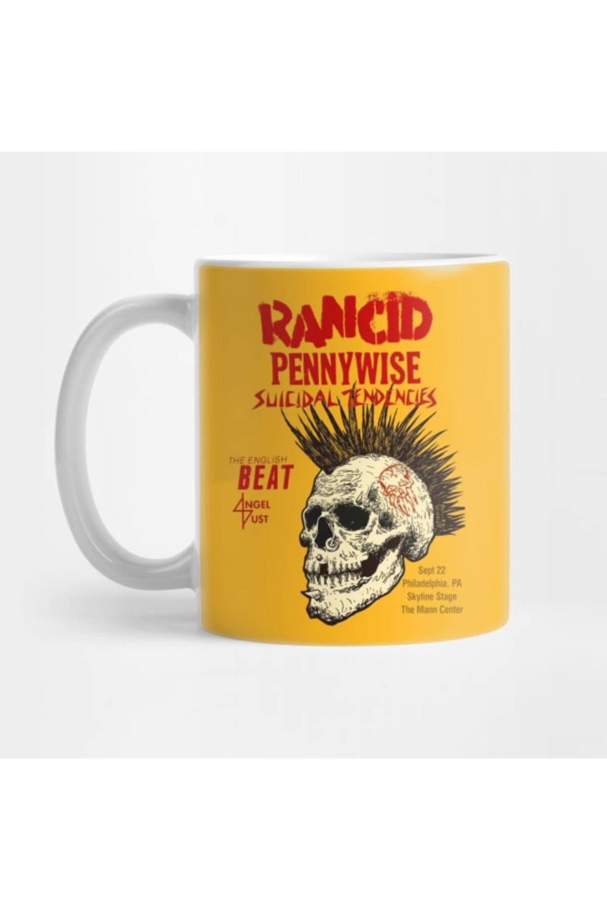 Pixxa Rancid Skull Kupa Bardak