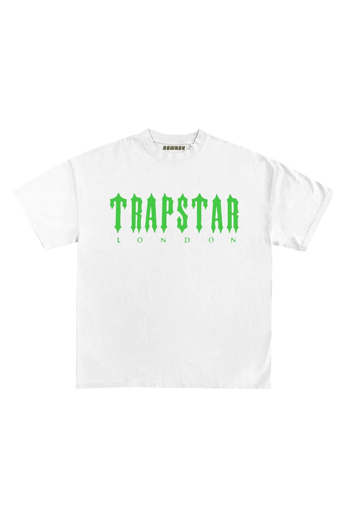 RawNox Unisex Bol Kalıp Trpstar V6 Baskılı Tshirt