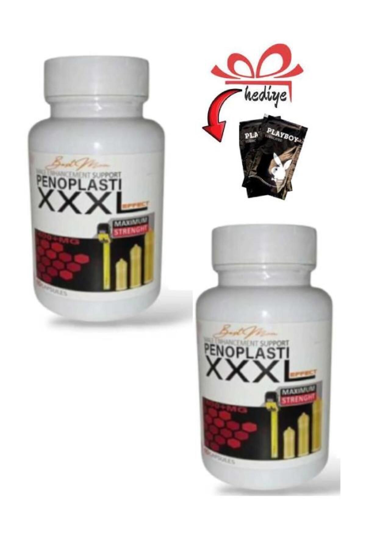 X-One Penoplasti XXXL Erkeklere Boyut Ve Performans Arttıran Takviye 60'lı x 2 ad+ Kayganlaştırıcı Jelle