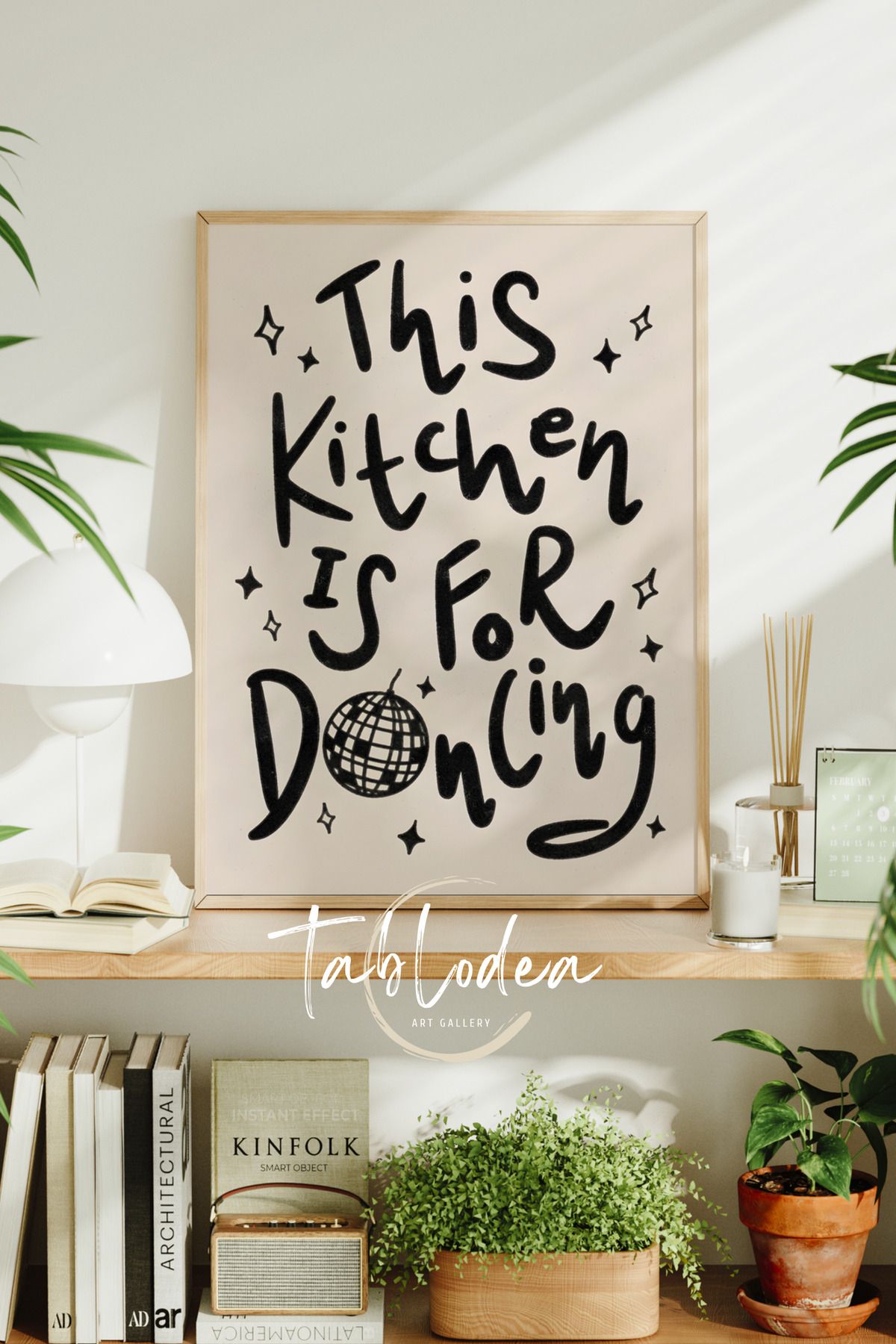 tablodea Minimalist Yazılı Mutfak Dekoru Çerçeveli Poster Tablo, Bohem Dekoratif Pinterest Mutfak Tablosu