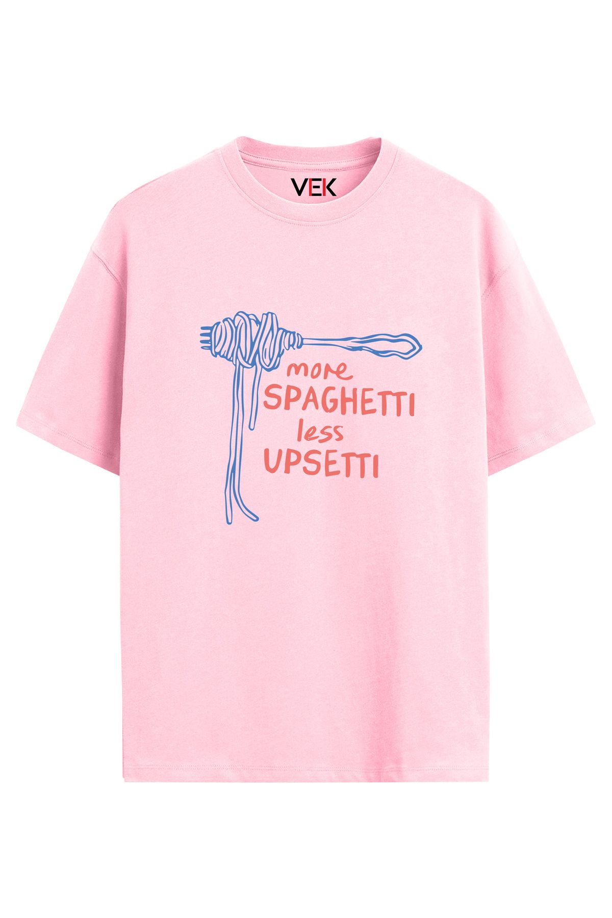 VEK Oversize T-Shirt Spagetti Unisex