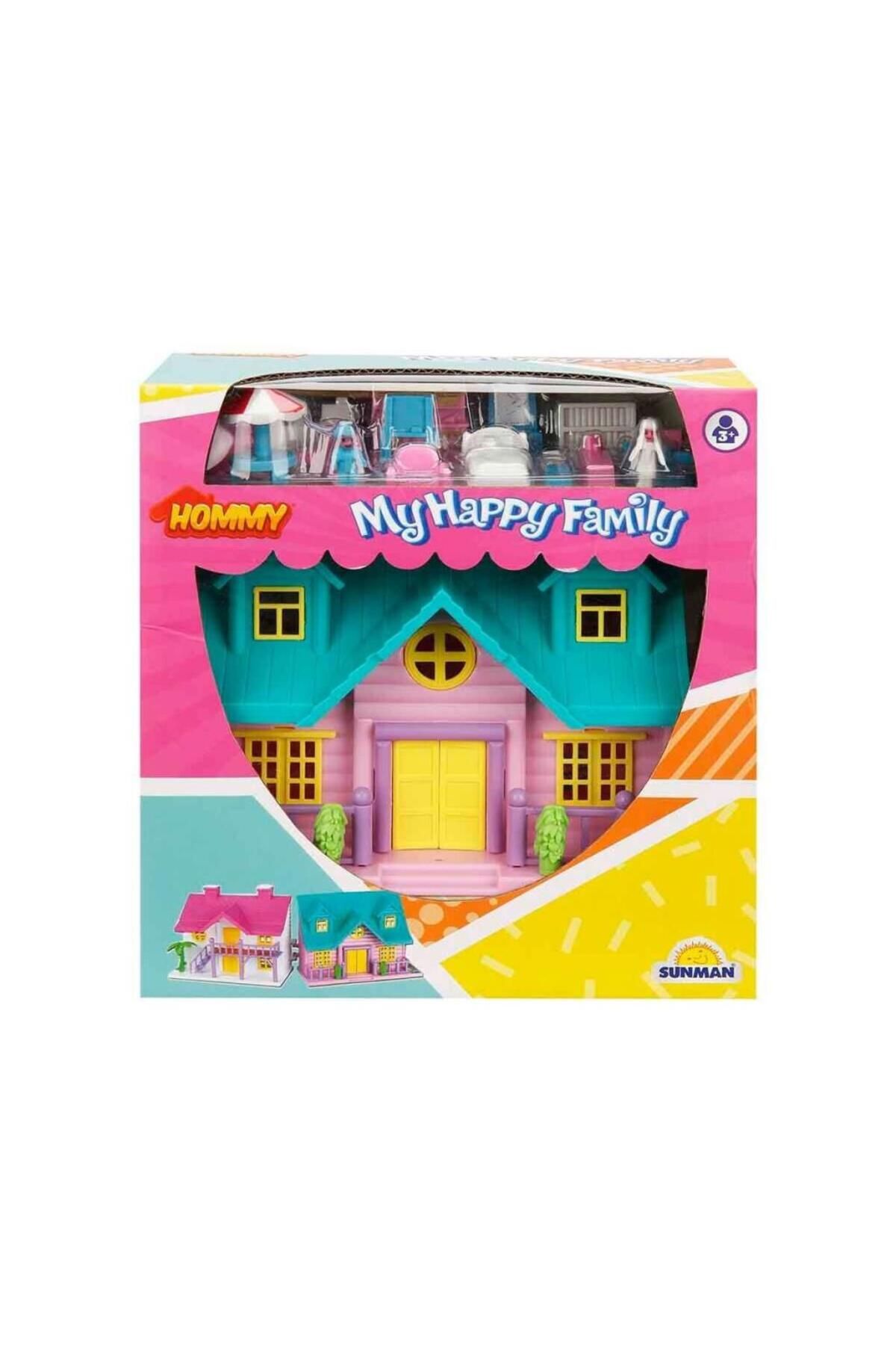 NW NessiWorld Nessiworld 2080 Happy Family Villa Oyun Seti 18 Parça