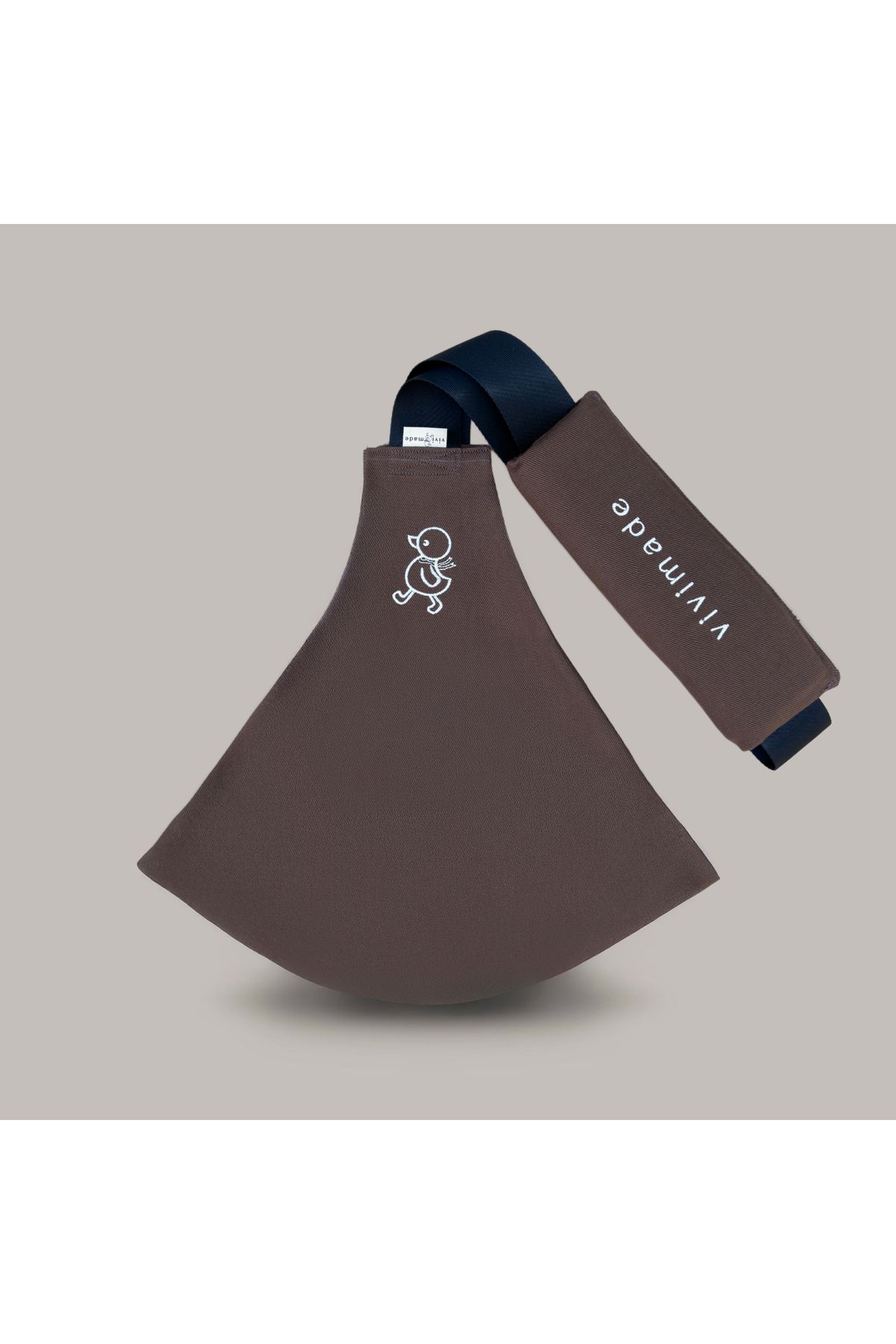 vivimade Vivihug Sling Bebek Çocuk Taşıma Çantası Kanguru 9-20 kg Doğal Kumaşlı Anne Yanı Taşıyıcı