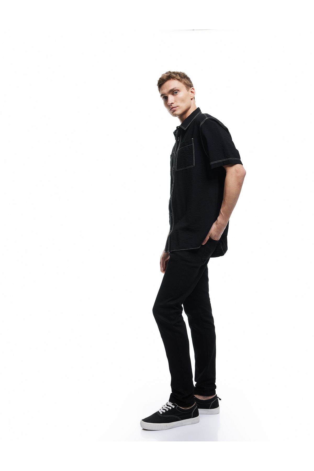 Koton Yeni Sezon Slim Fit Kot Pantolon - Brad Jean