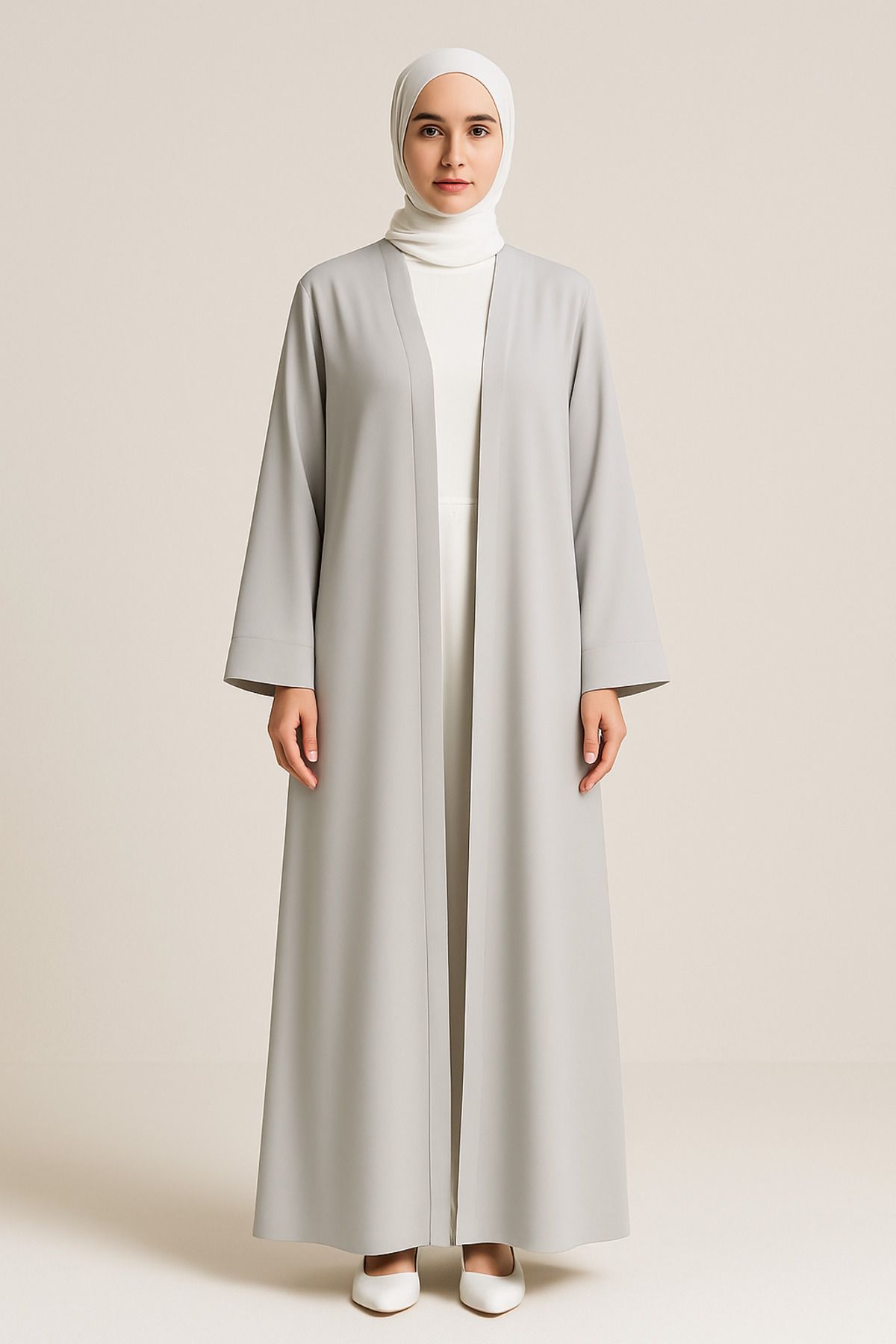 Misue Handmade Medine İpeği Abaya Ferace, Dökümlü Abaya, Tesettür Giyim Abaya, Premium Abaya Ferace, Modest Giyim