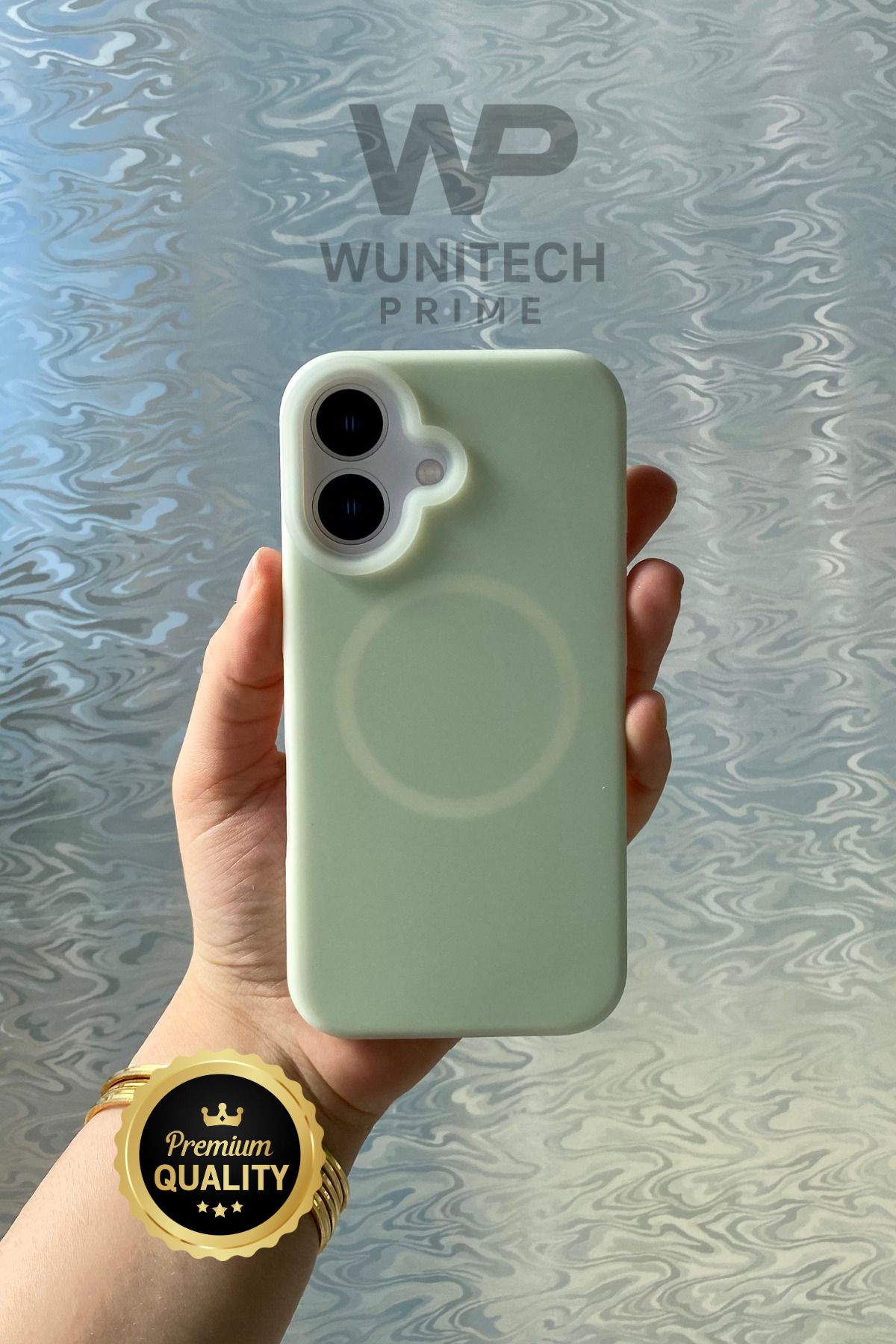 WUNİT Iphone 16 Magsafe Uyumlu Soft Renkli Premium Kılıf